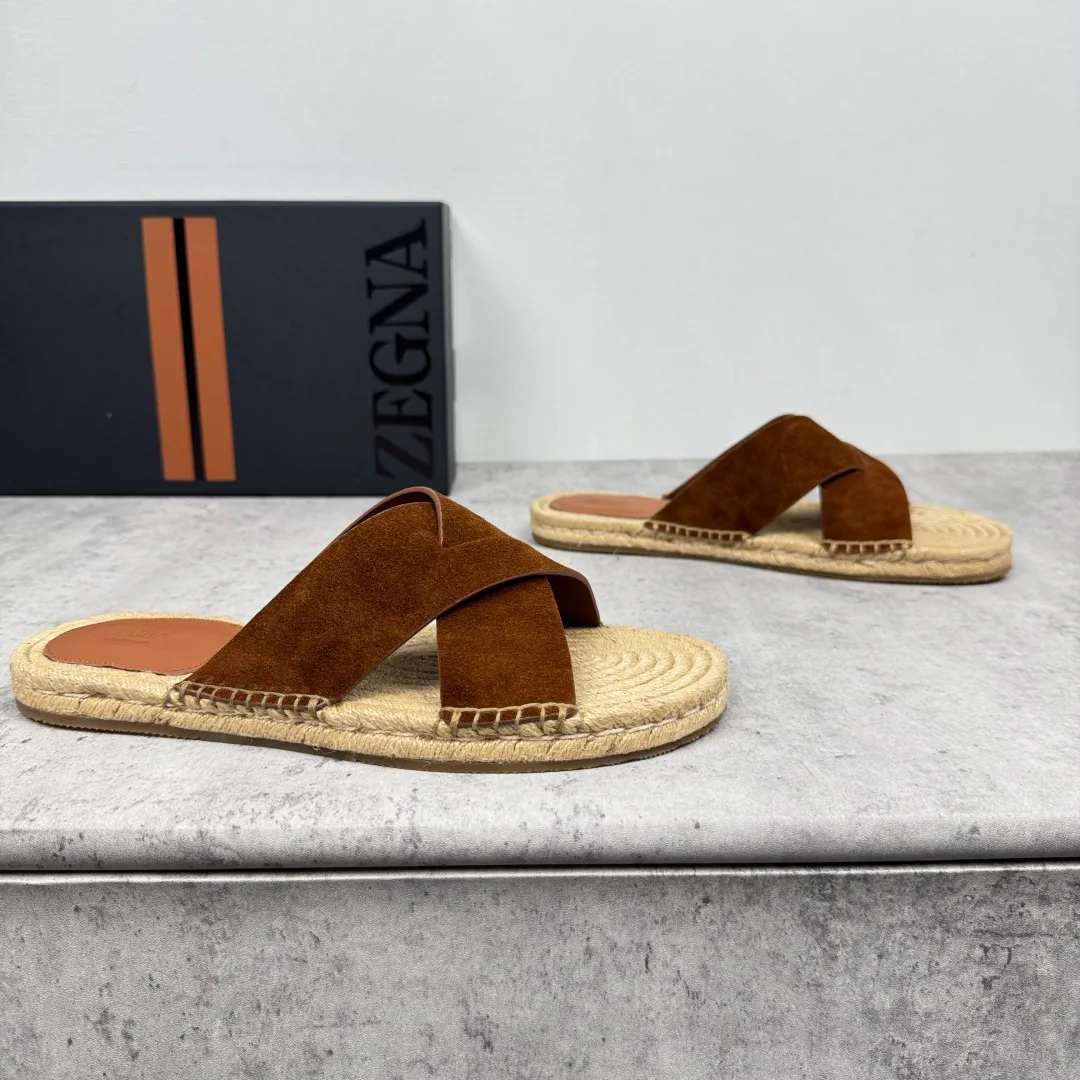 Тапочки Мужские Zegna 14156413