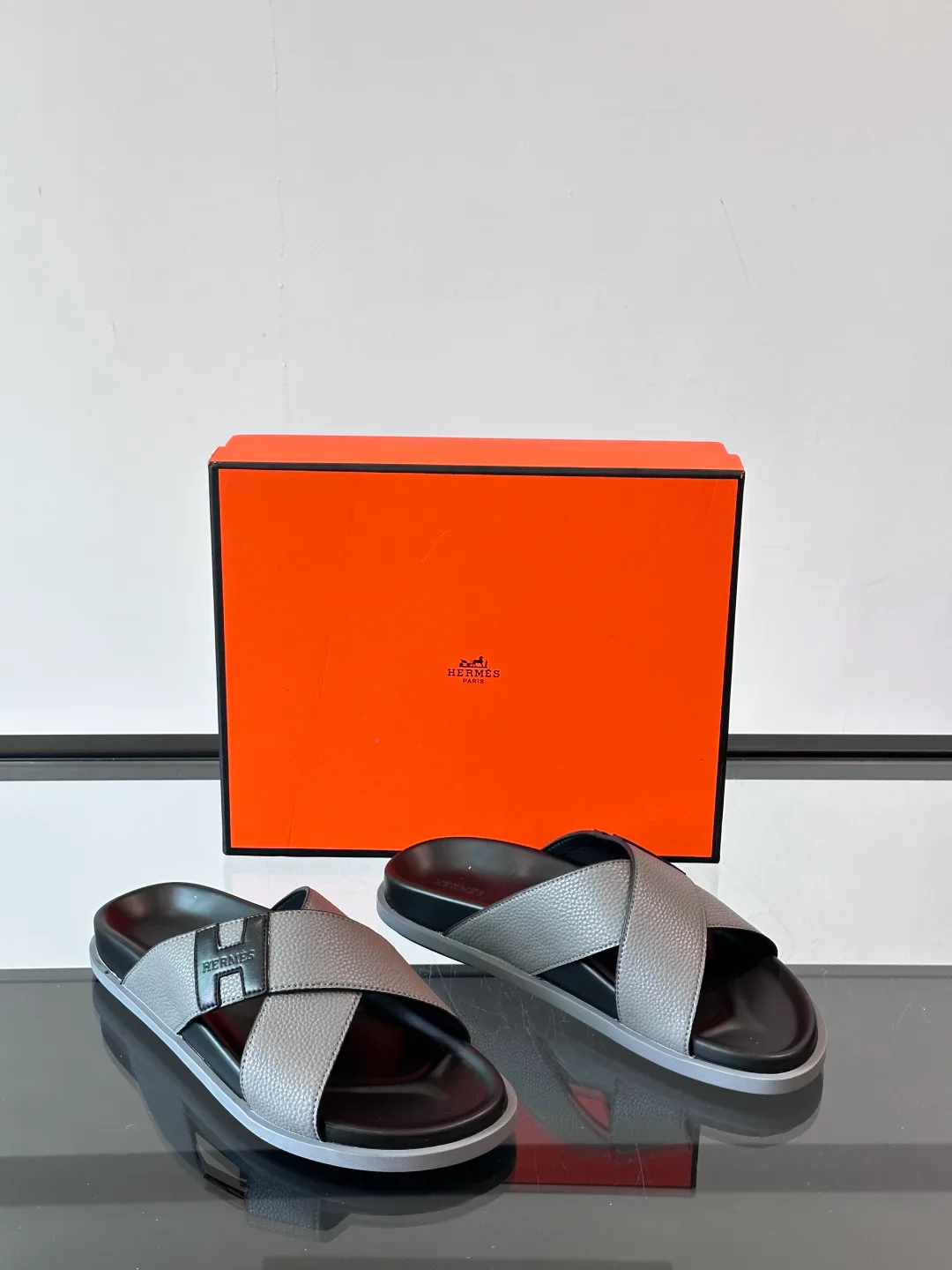 Шлепанцы Мужские Hermes 14607894
