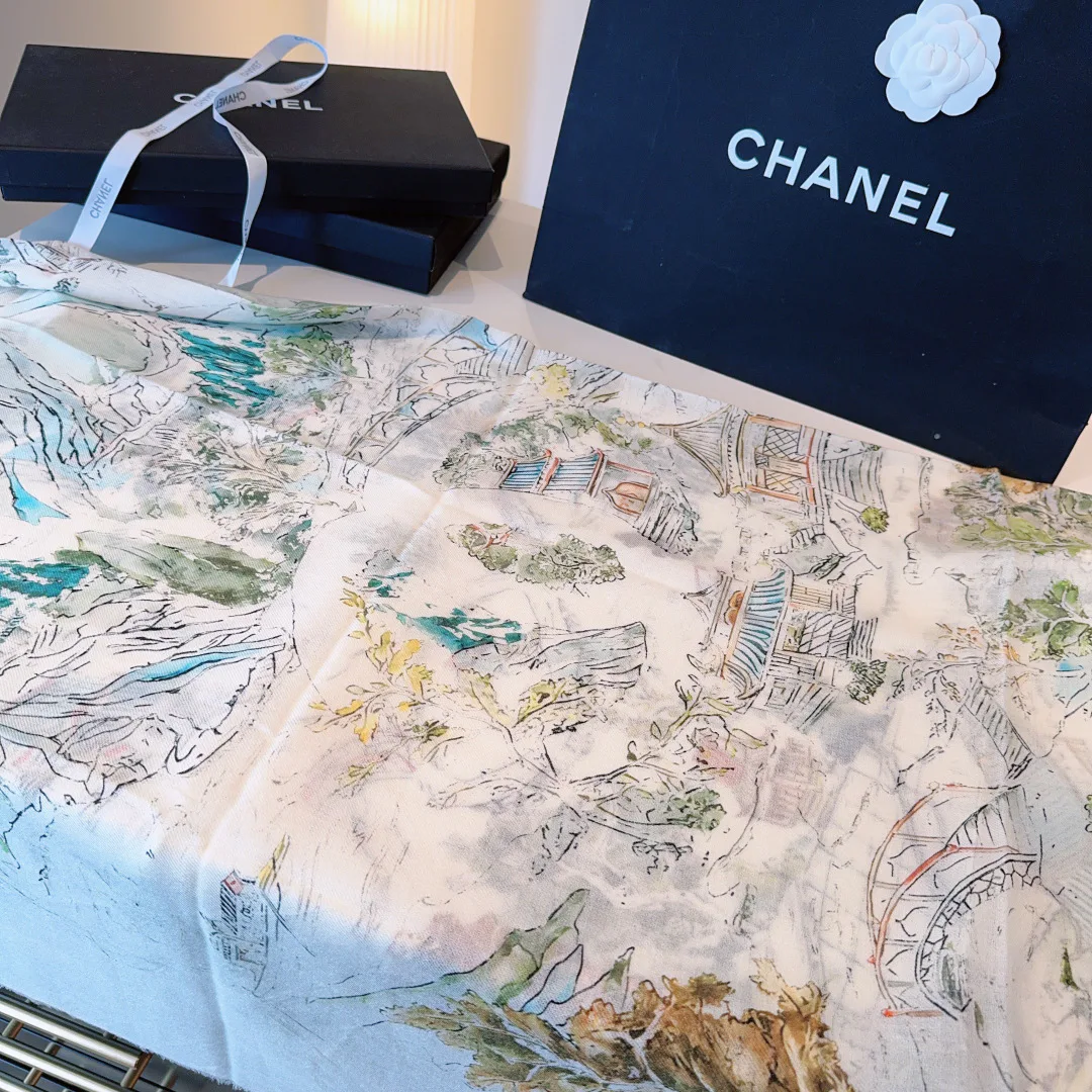 Шарфы Chanel 412451