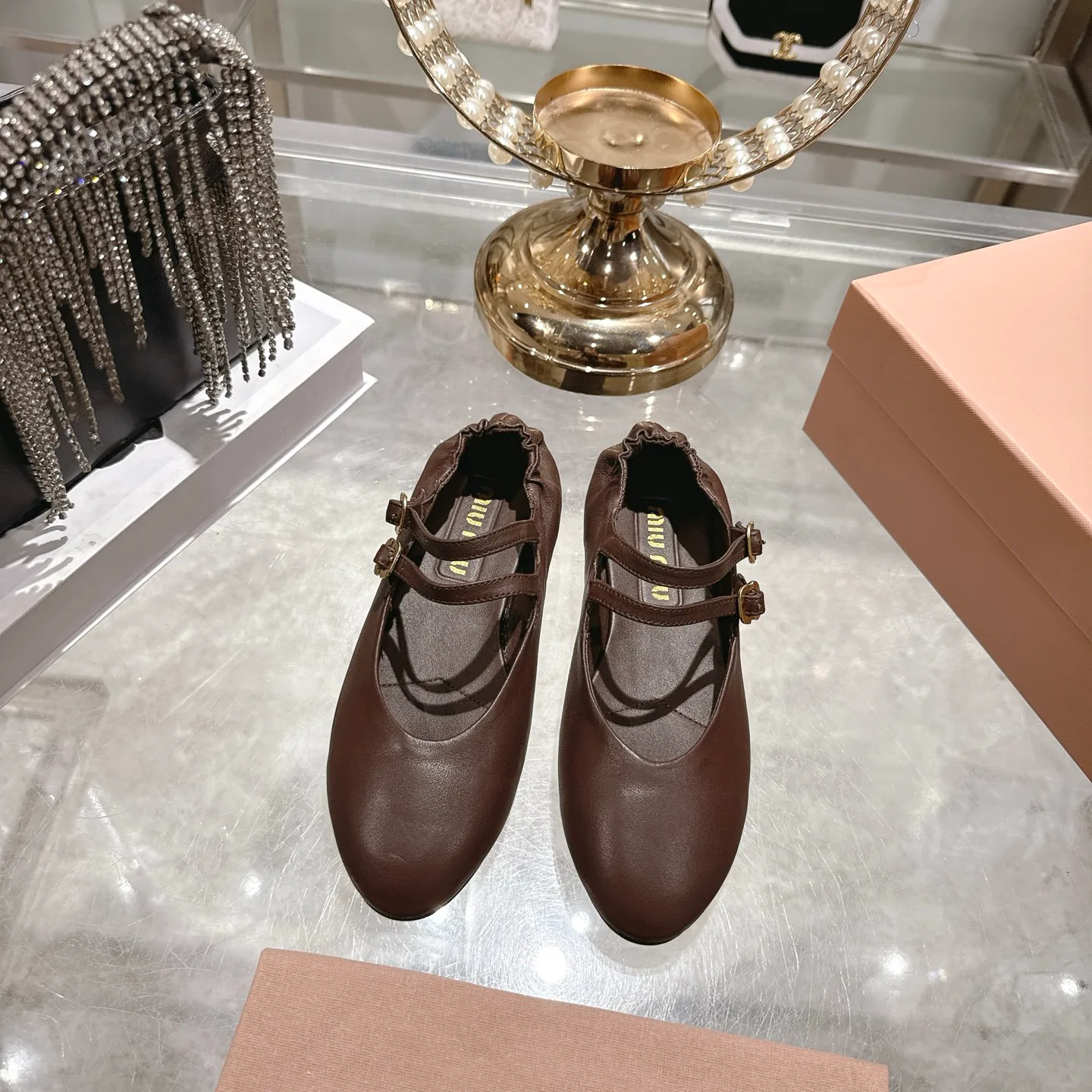 Балетки Женские Miu Miu 12868595