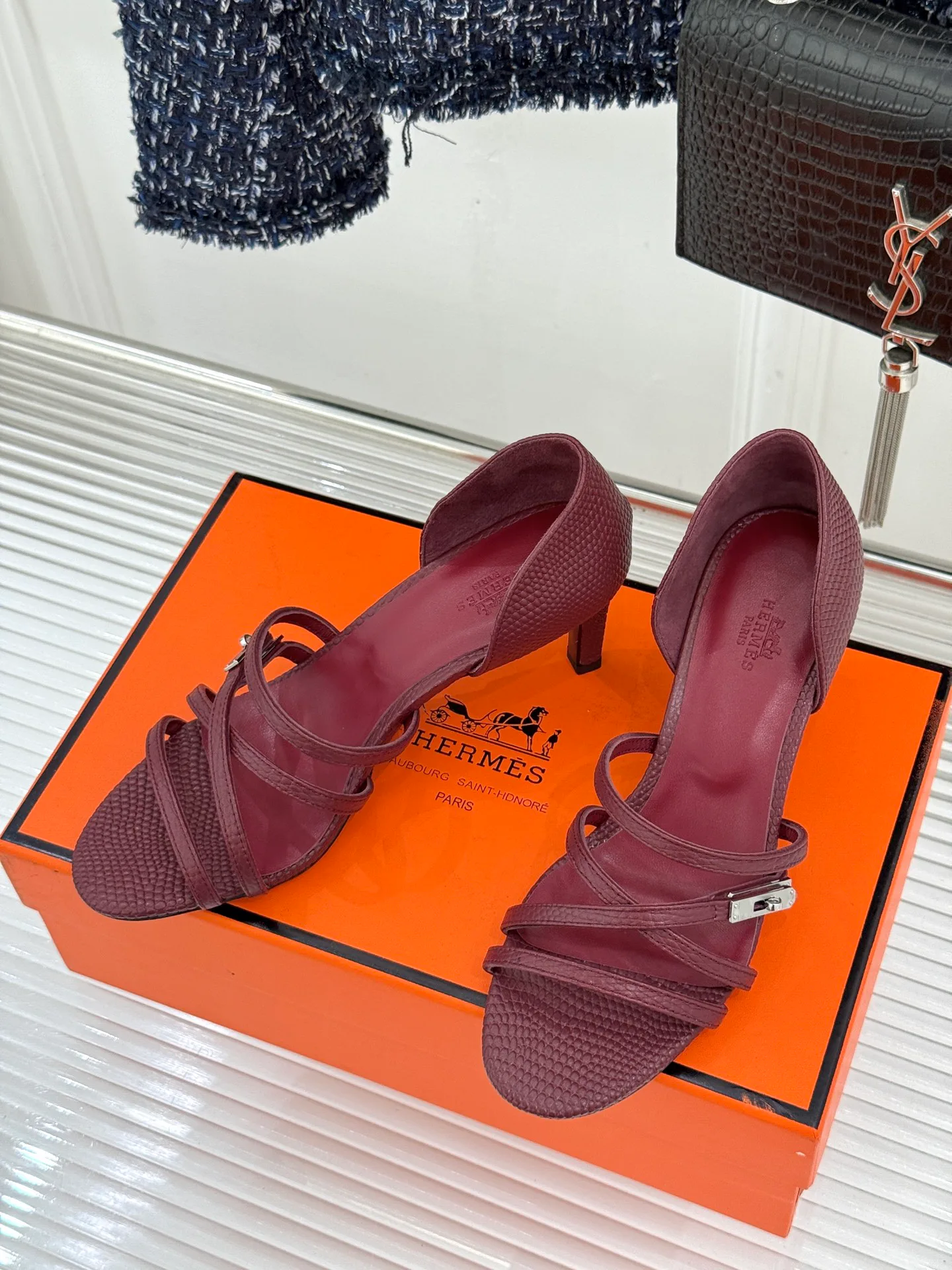 Босоножки Женские Hermes 13465491