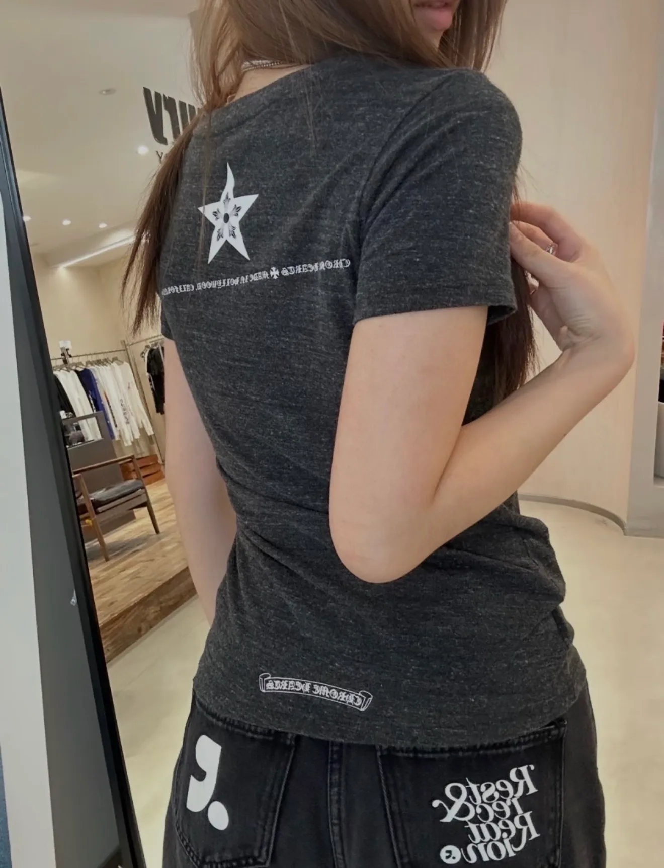 Футболки Женские Chrome Hearts 17516933