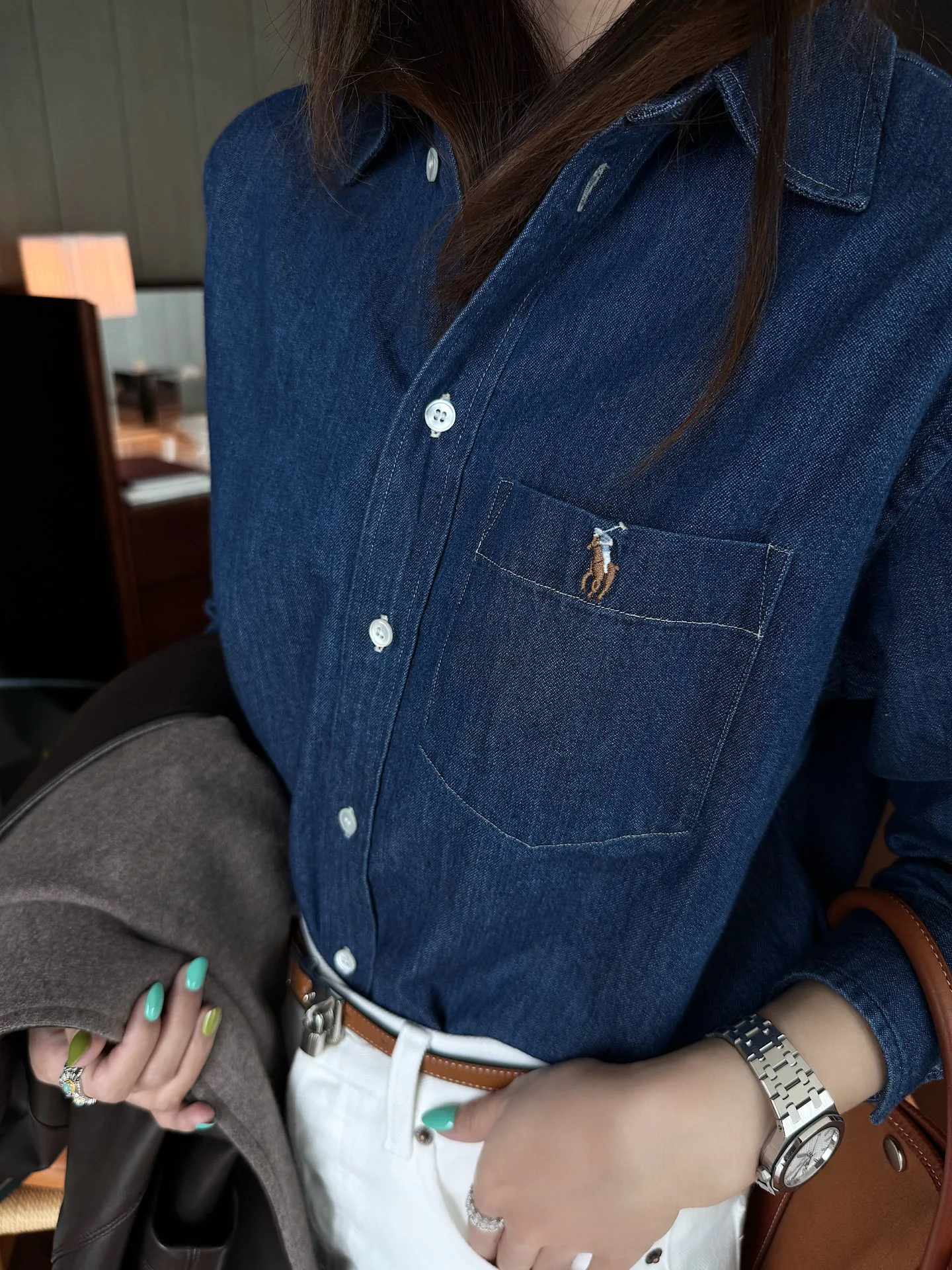 Рубашки Женские Ralph Lauren 19149963