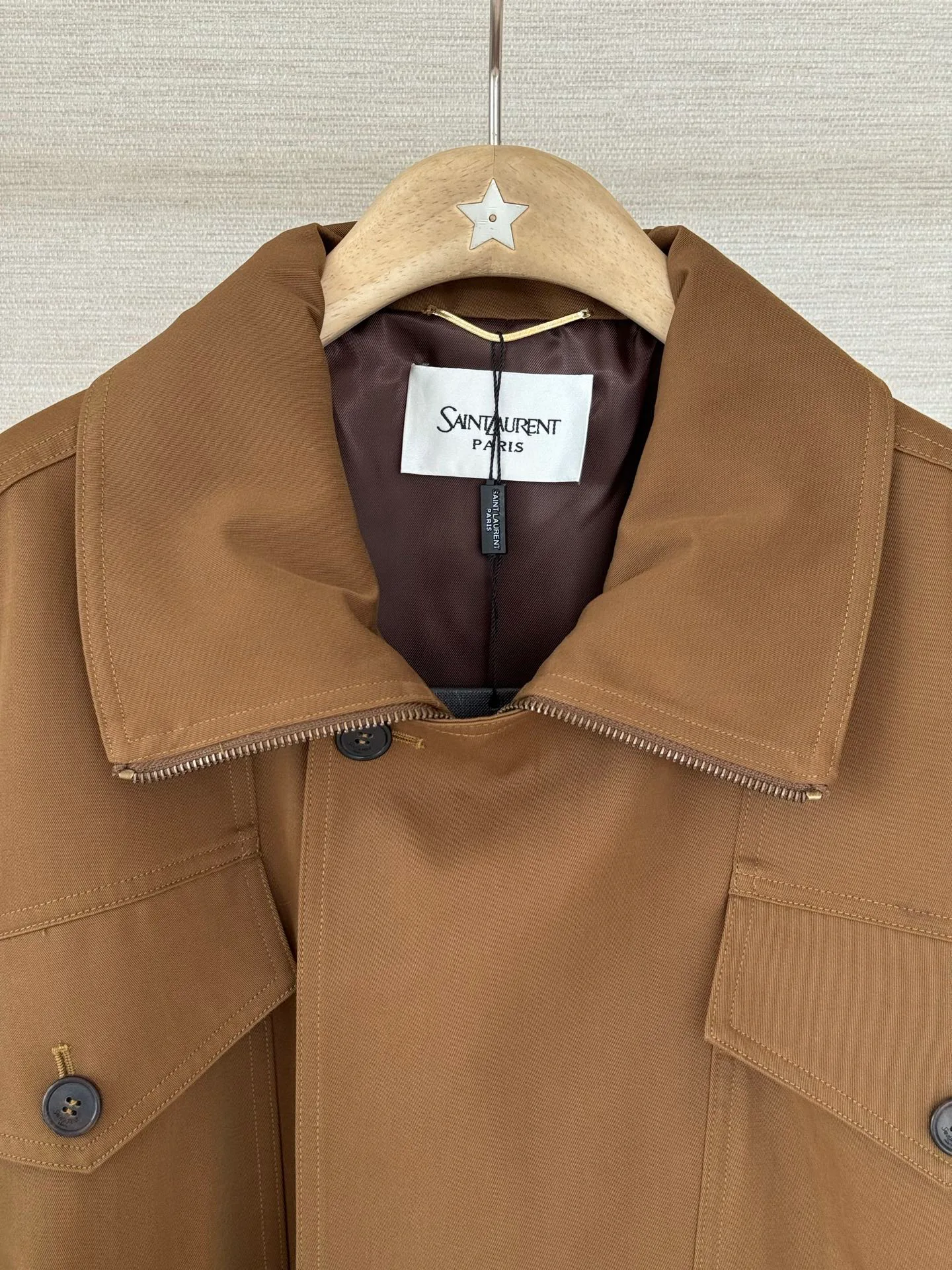 Куртки И Пуховики Женские Saint Laurent 18405495