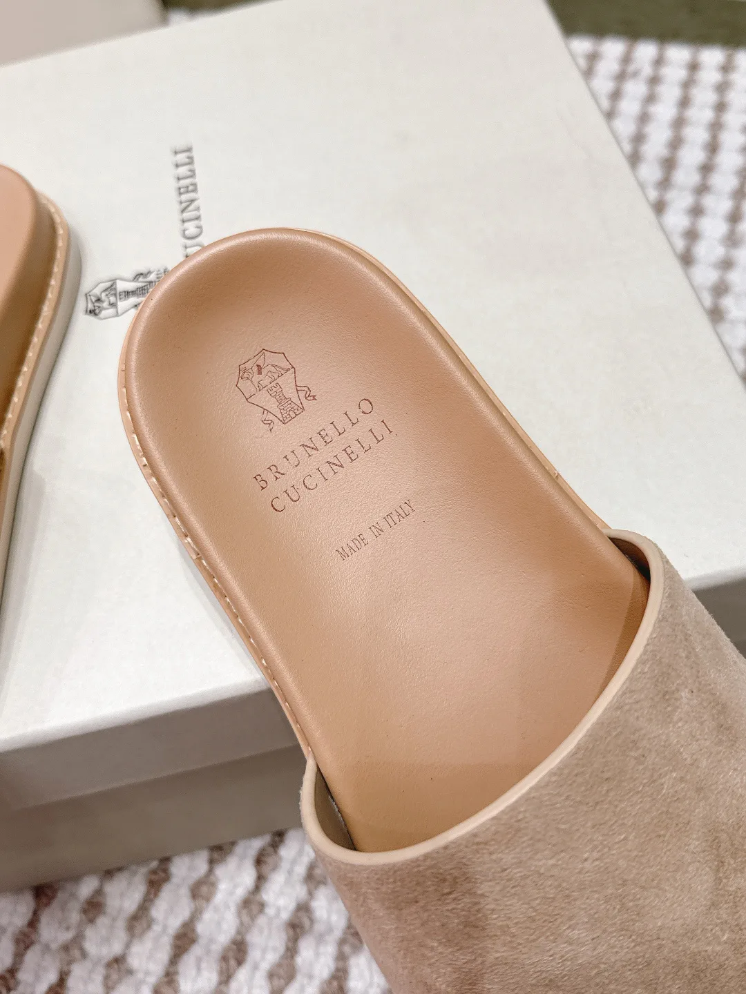 Шлепанцы Мужские Brunello Cucinelli 488278