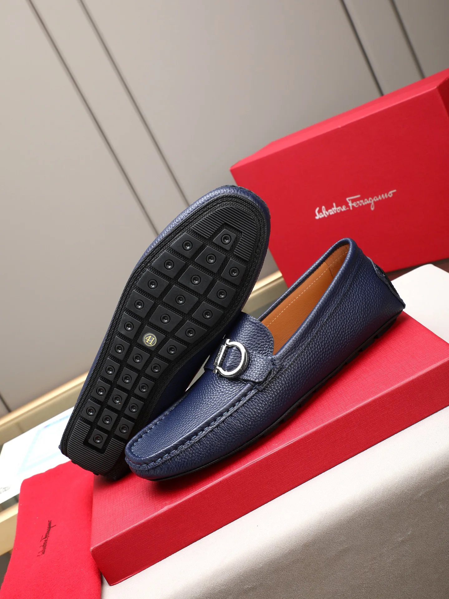 Мокасины Мужские Salvatore Ferragamo 5933246