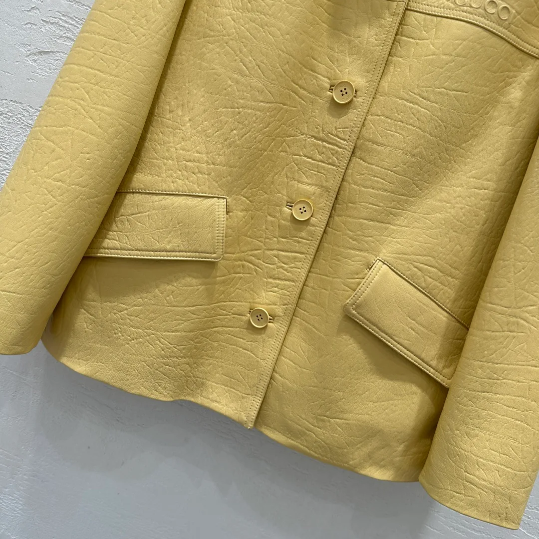 Кожаные Куртки И Дублёнки Женские Gucci 56274