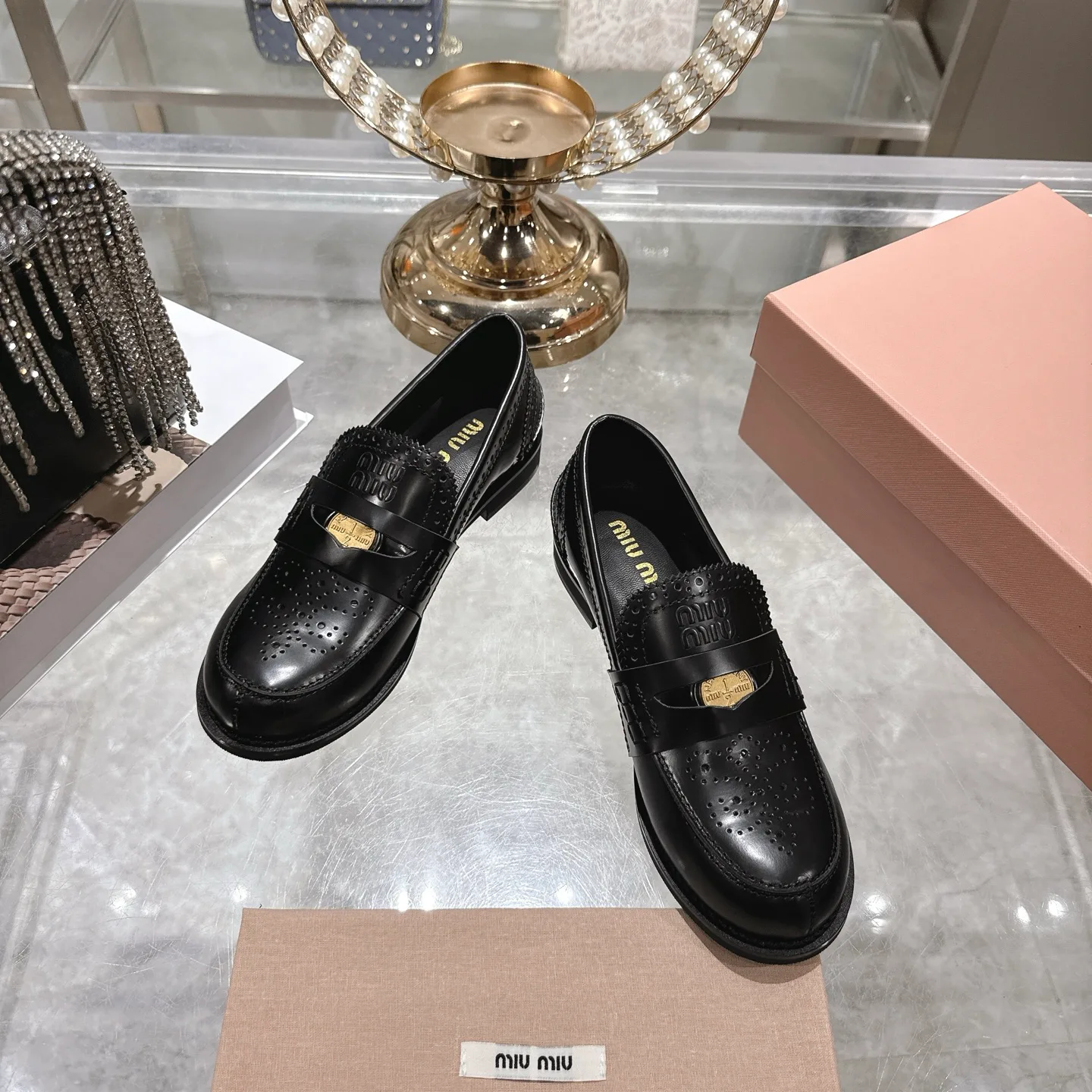 Лоферы Женские Miu Miu 397859