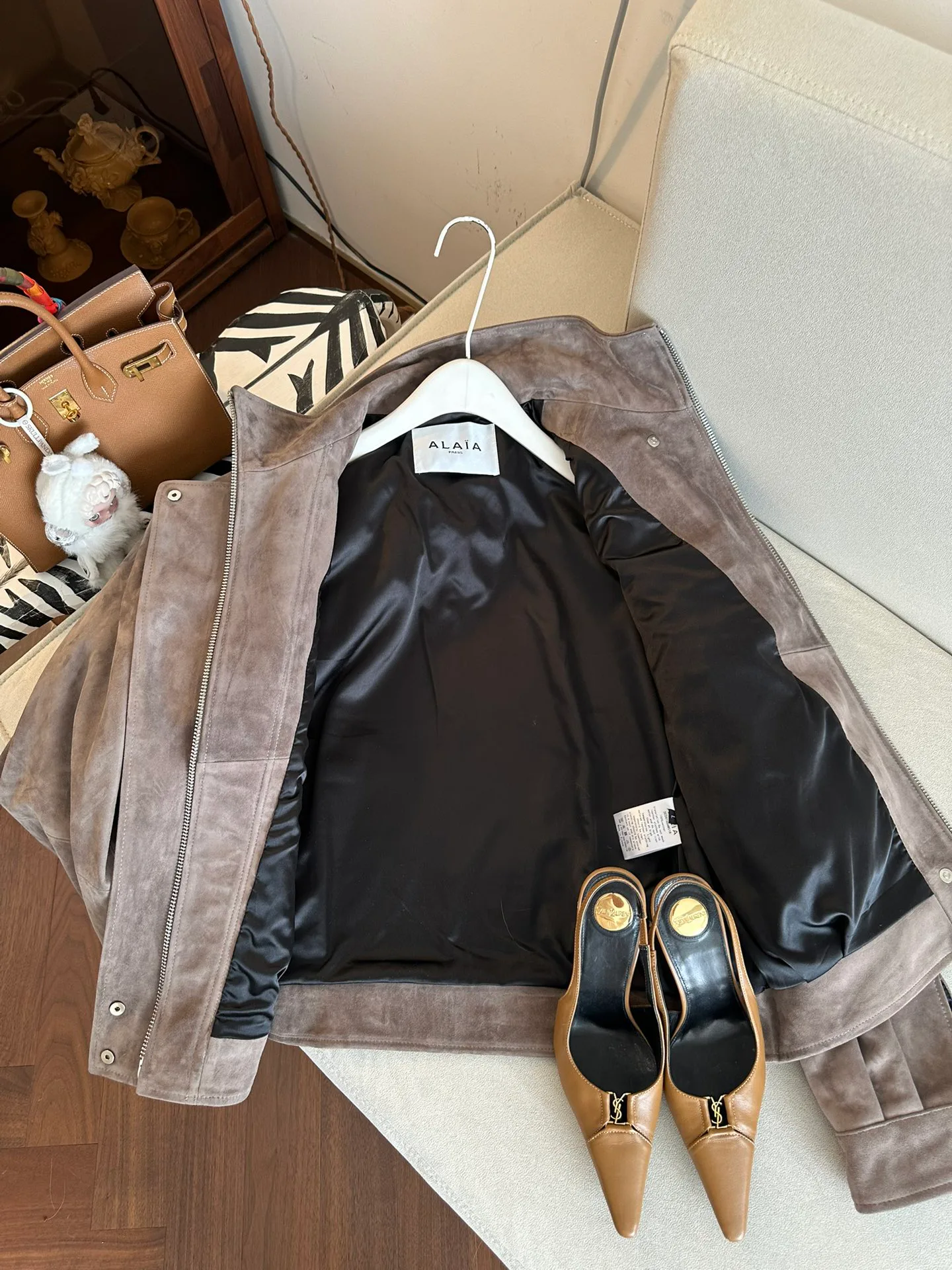 Куртки И Пуховики Женские Alaia 285754