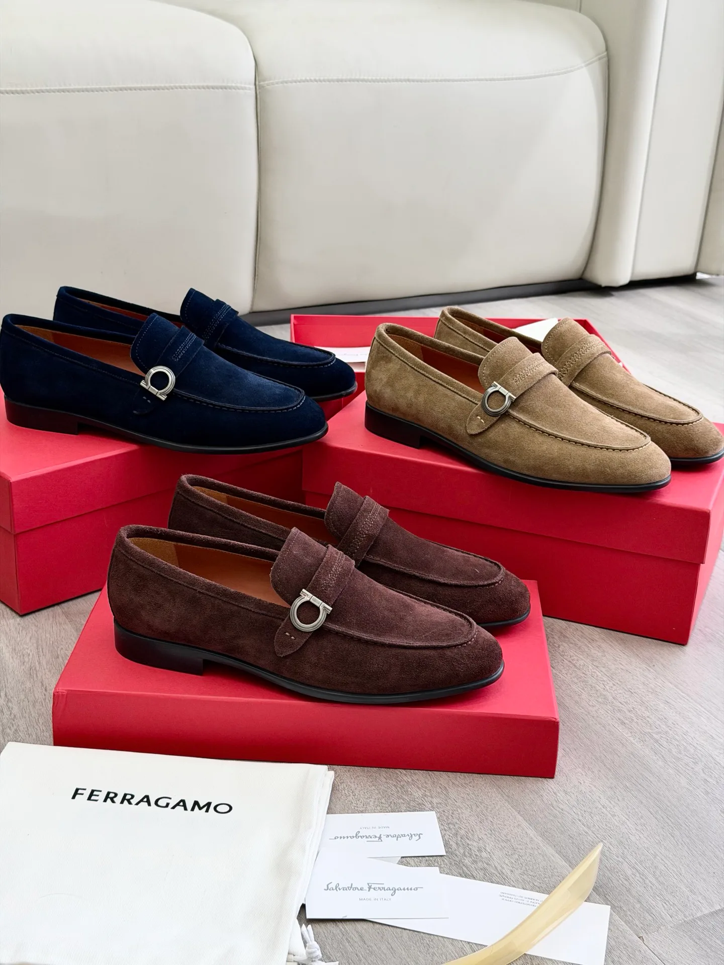 Лоферы И Туфли Мужские Salvatore Ferragamo 18751580