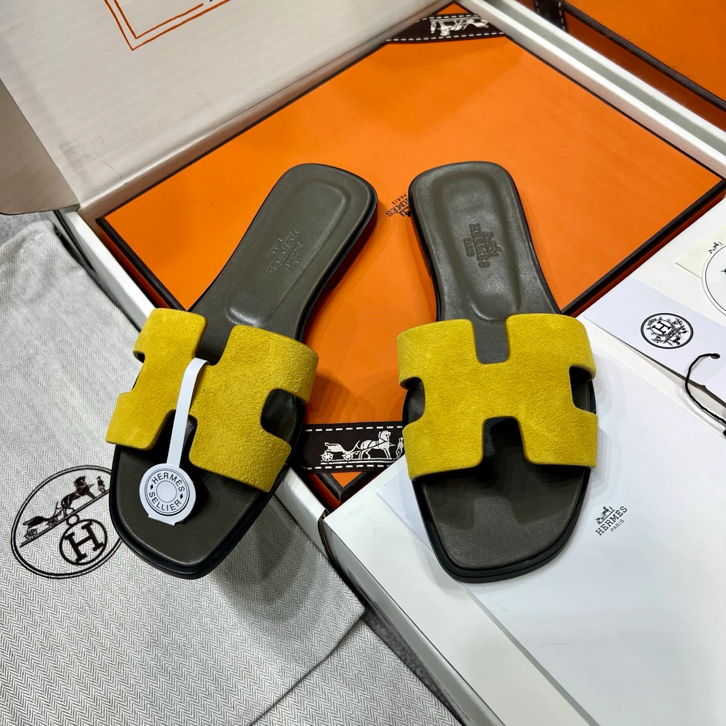 Шлепанцы Женские Hermes 70299