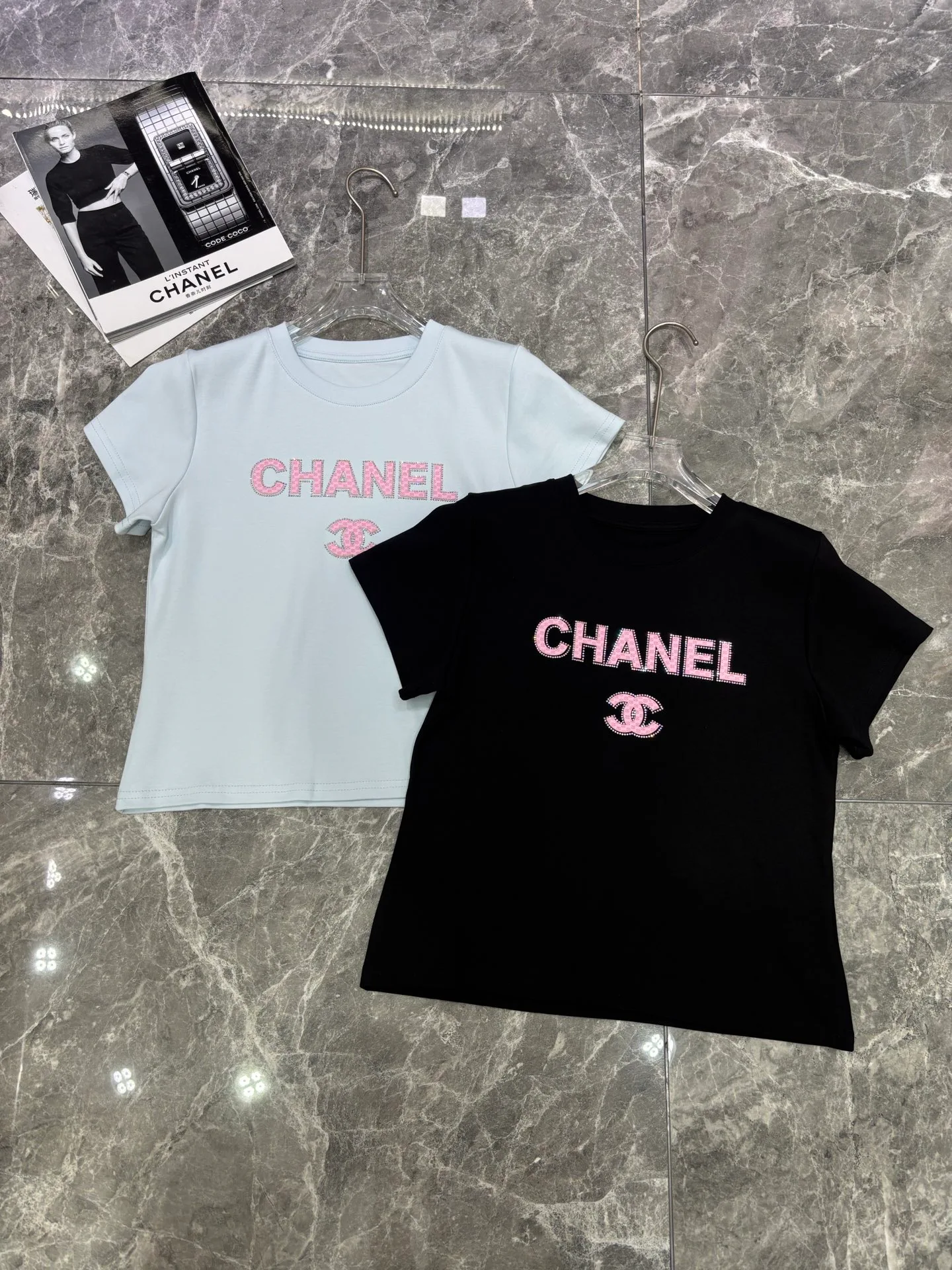 Футболки Женские Chanel 12545777