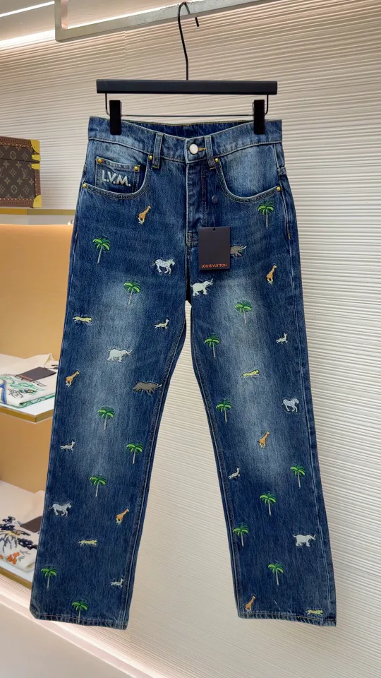 Джинсы Мужские Louis Vuitton 13187763