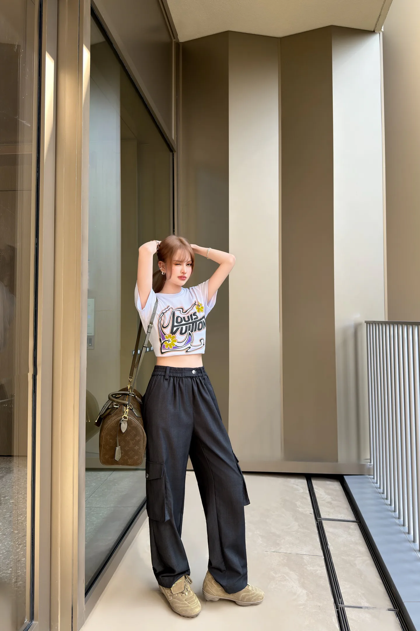 Футболки Женские Louis Vuitton 1463386