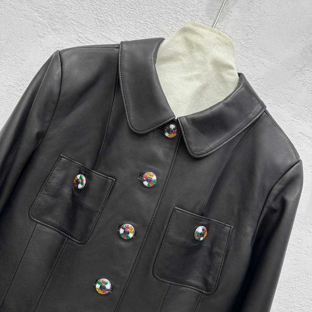 Кожаные Куртки И Дублёнки Женские Chanel 11544769