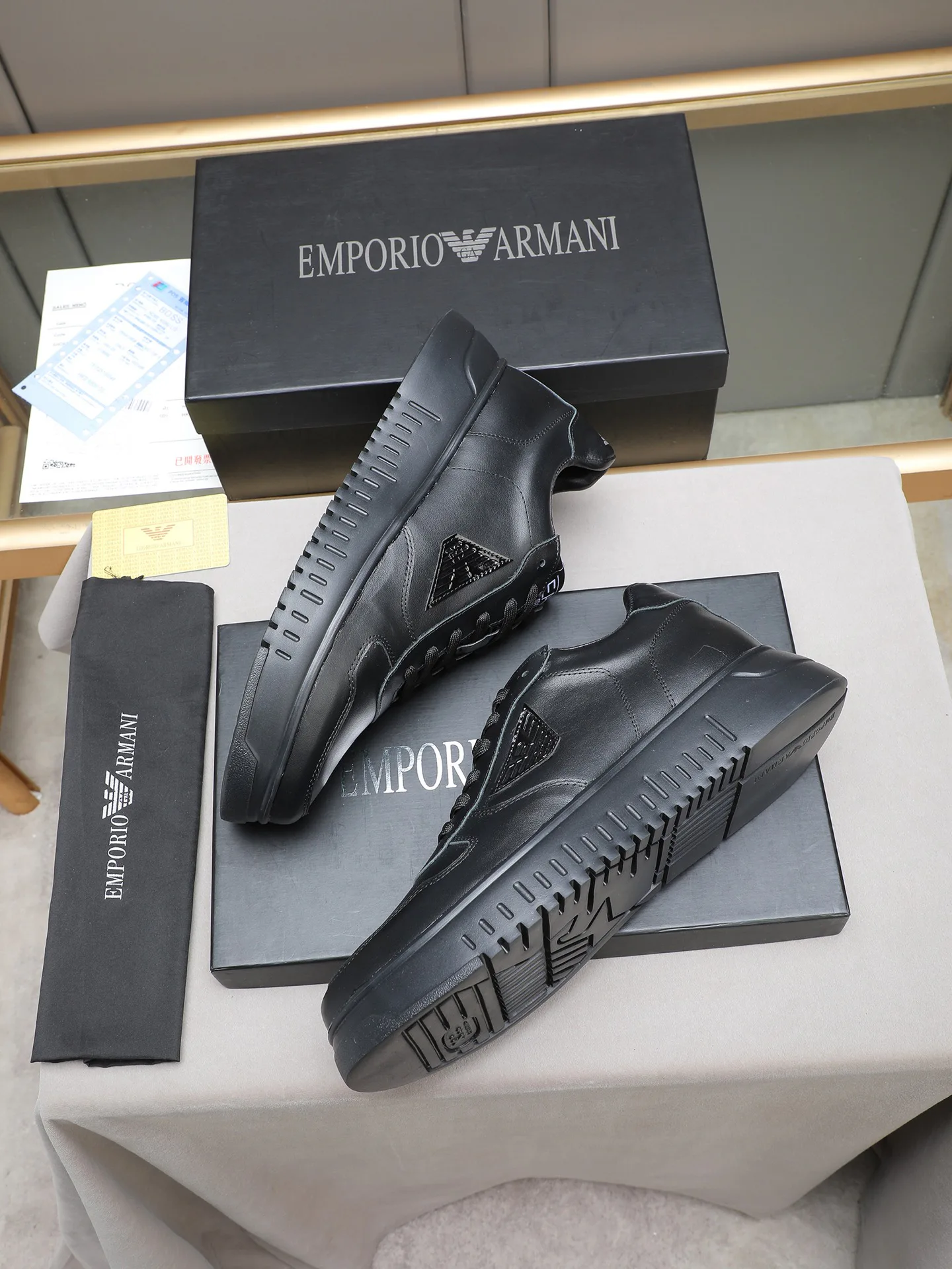 Кроссовки Мужские Armani 848806