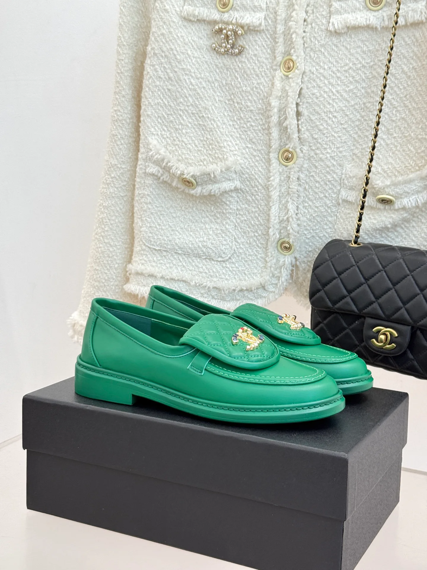 Лоферы И Мокасины Женские Chanel 17336061
