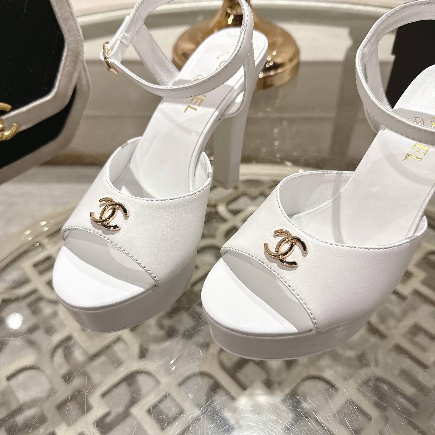 Босоножки Женские Chanel 9361036