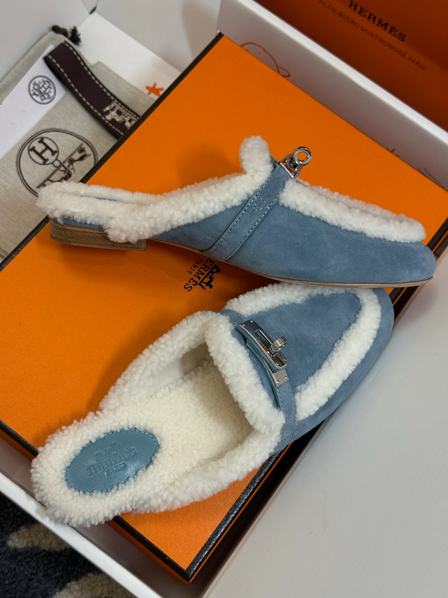 Тапочки Мужские Hermes 60688