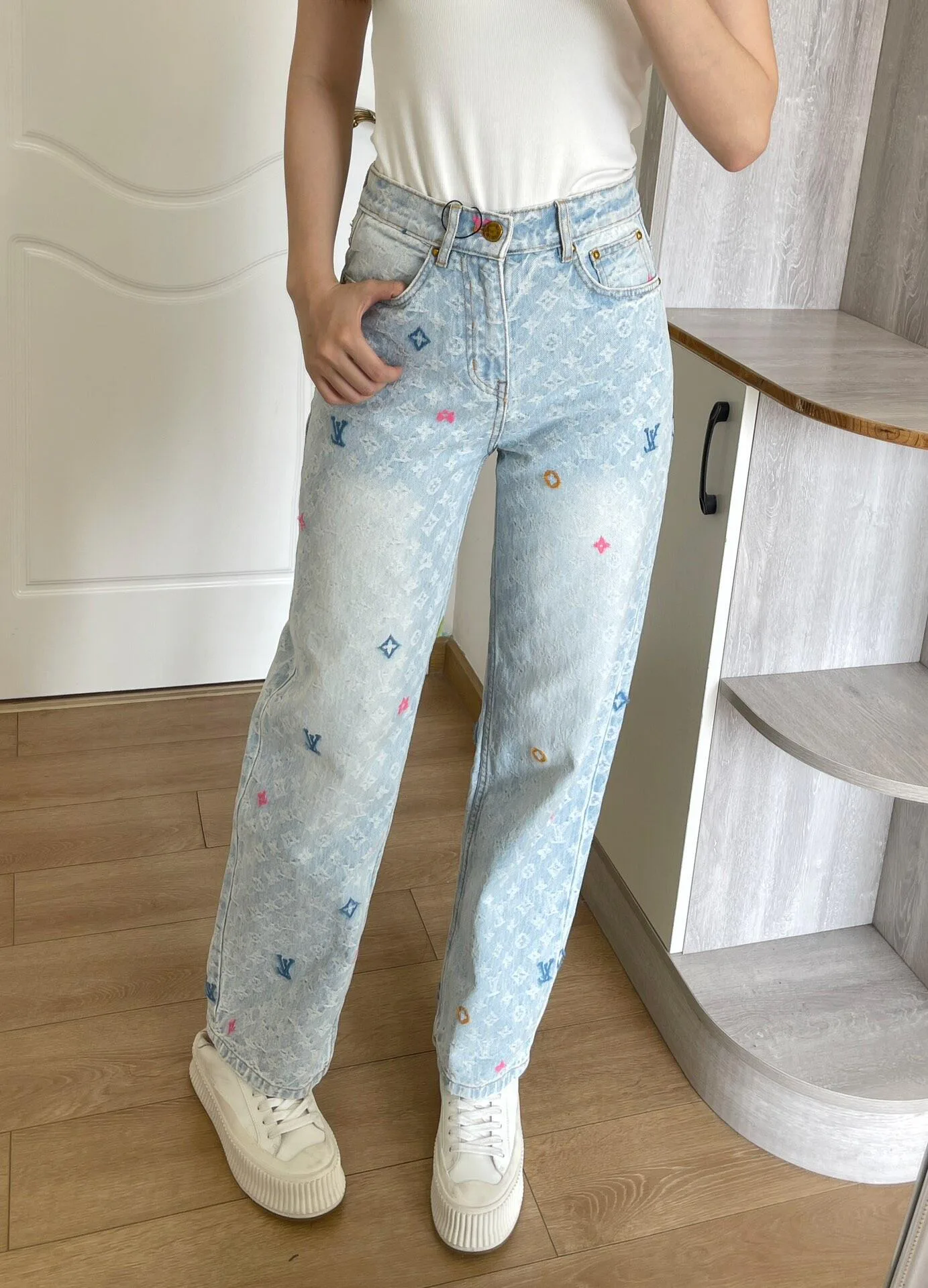 Джинсы Женские Louis Vuitton 33230