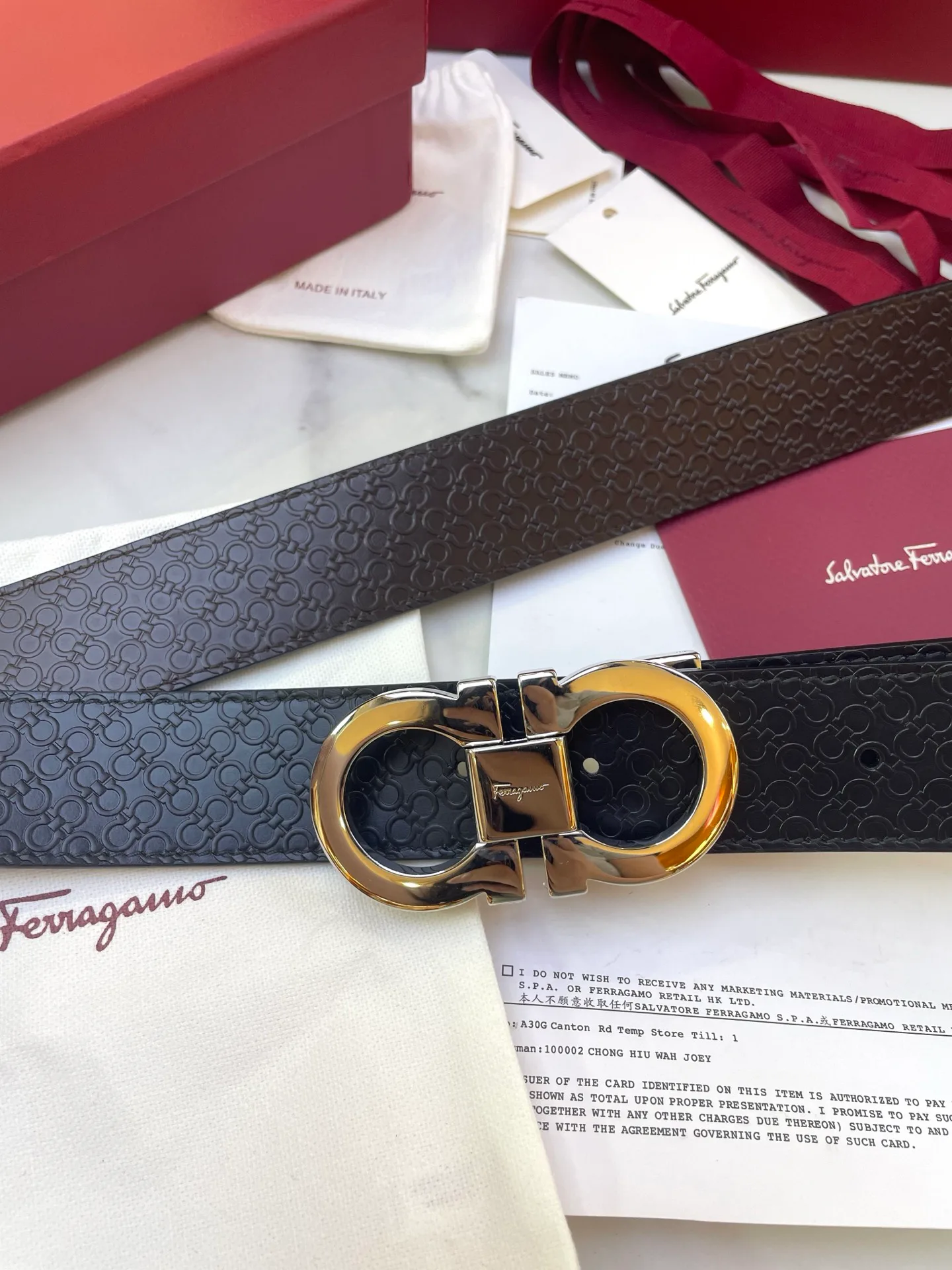 Ремни Salvatore Ferragamo 11576110