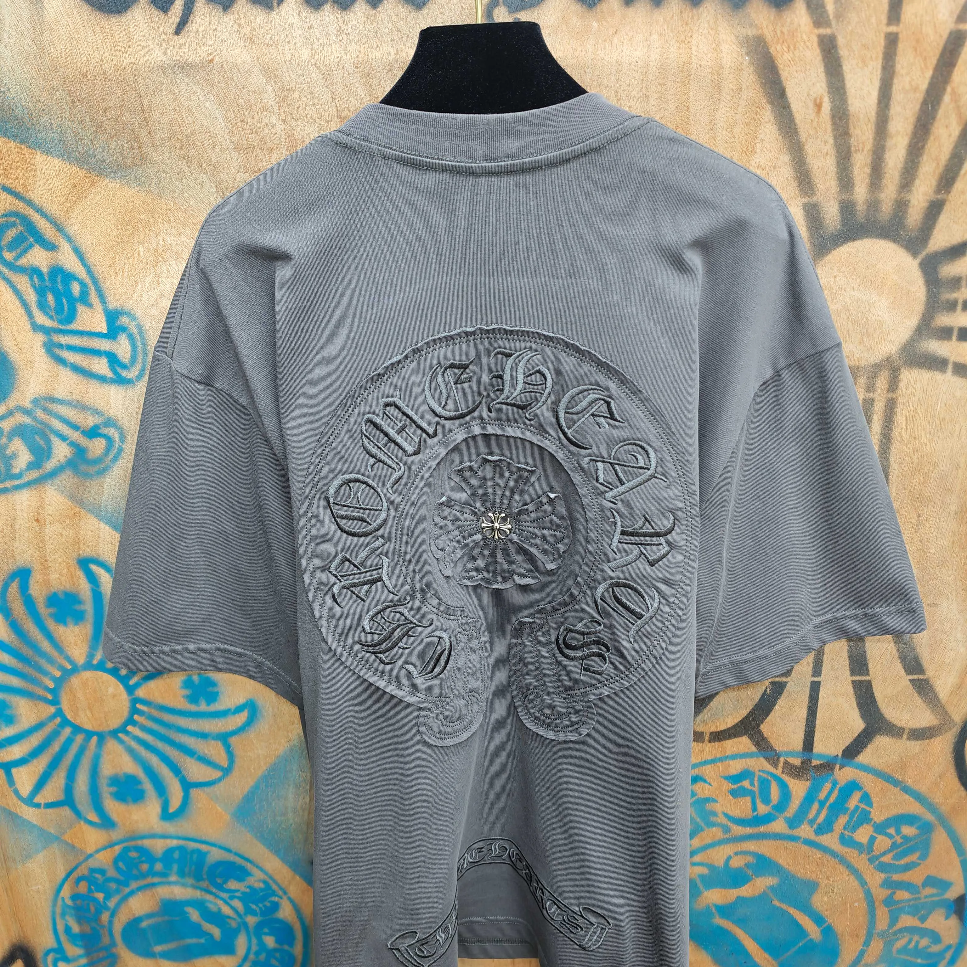 Лонгсливы Мужские Chrome Hearts 12315841