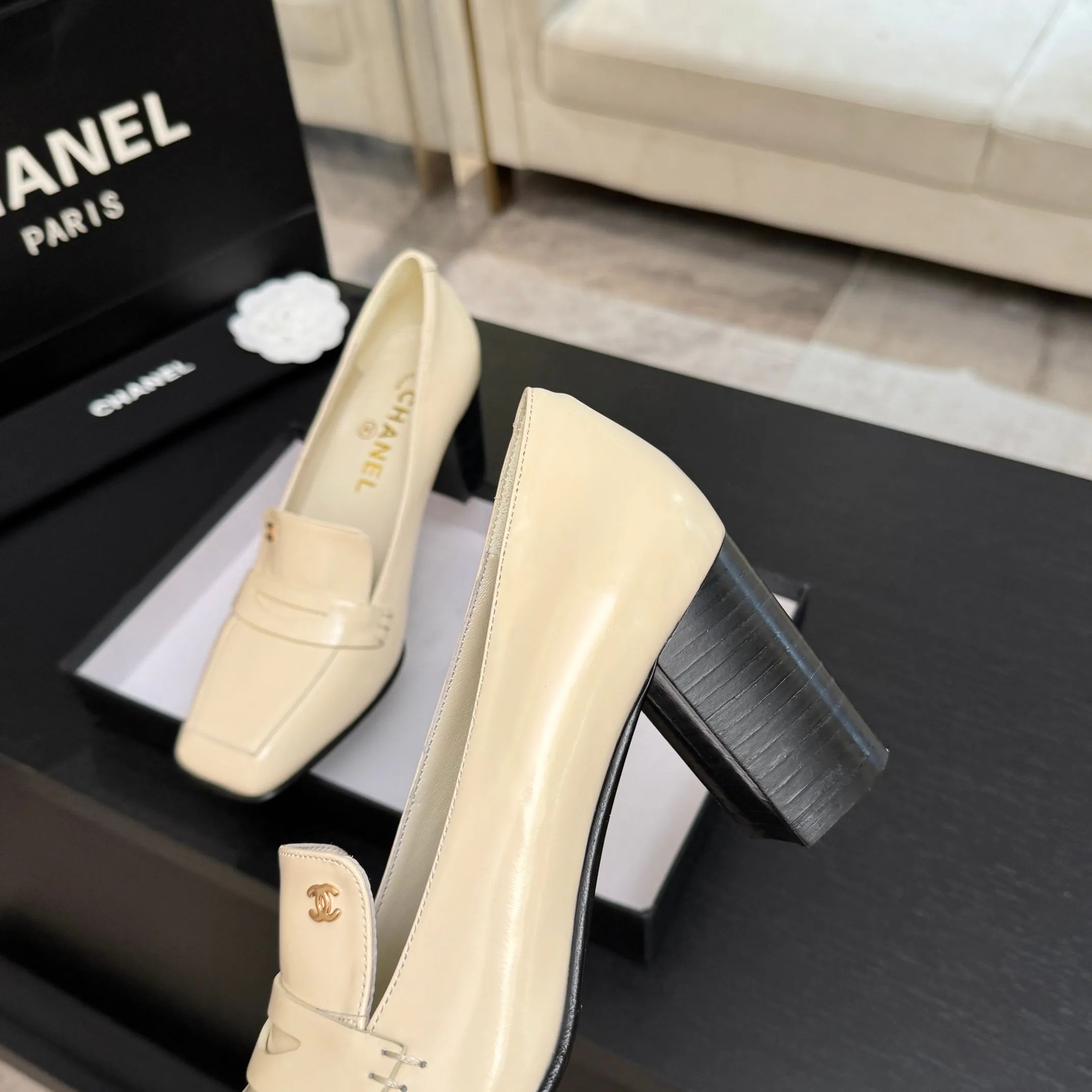 Лоферы И Мокасины Женские Chanel 18063087