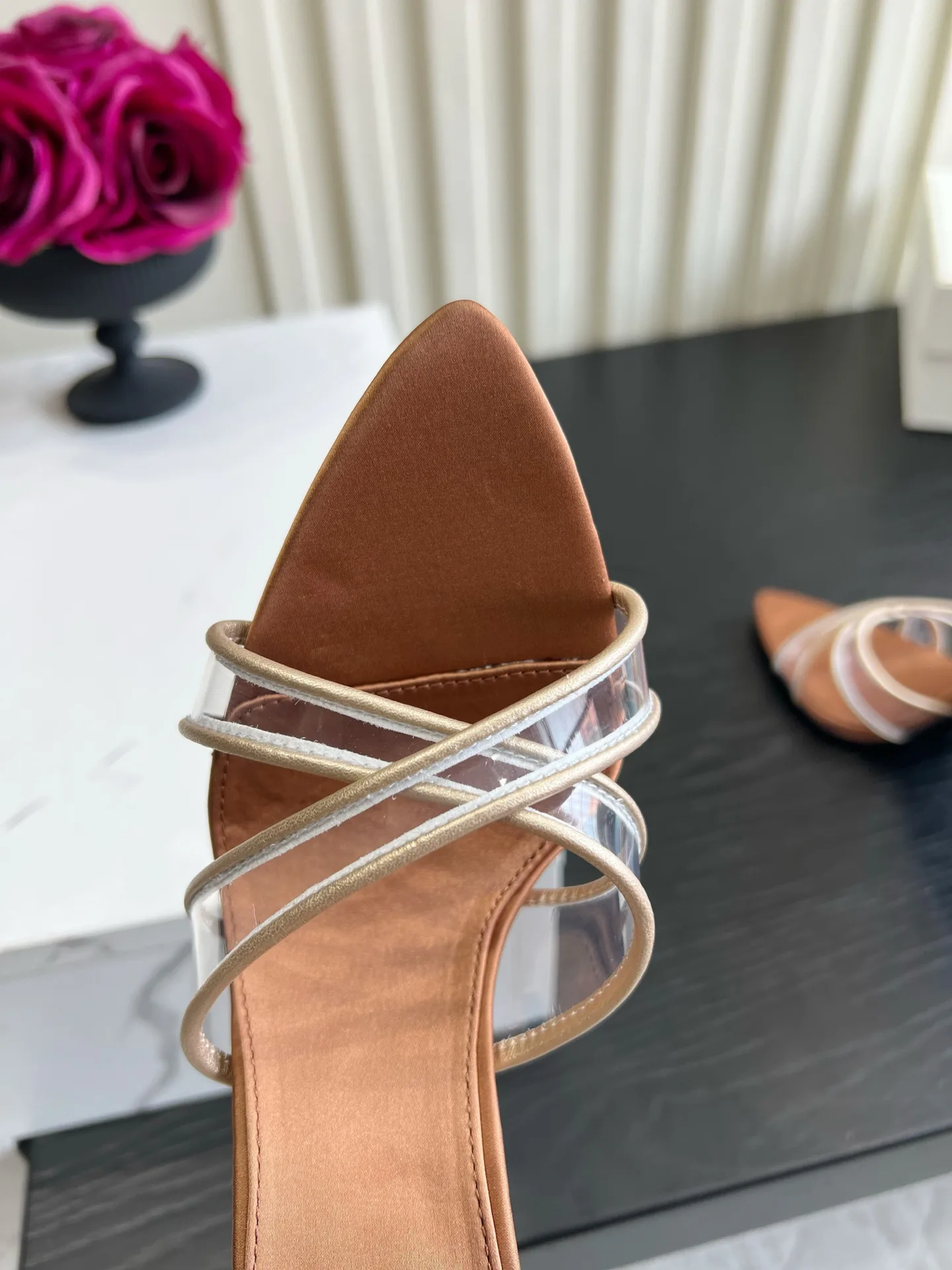 Босоножки Женские Saint Laurent 18614252