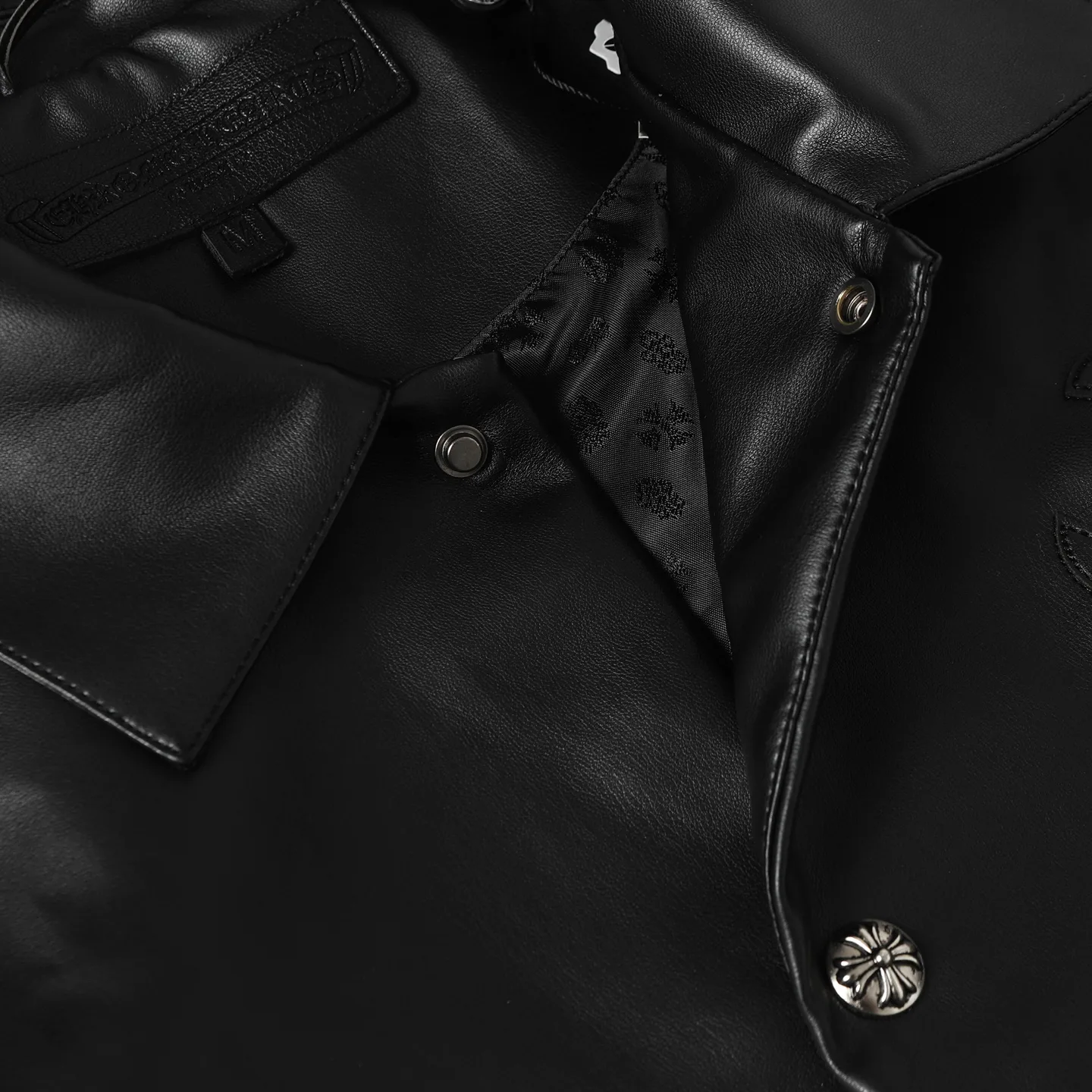 Кожаные Куртки И Дублёнки Мужские Chrome Hearts 492446