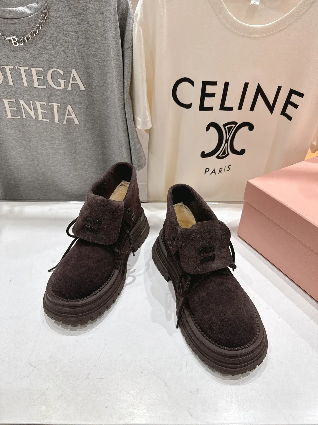 Ботинки Женские Miu Miu 809848