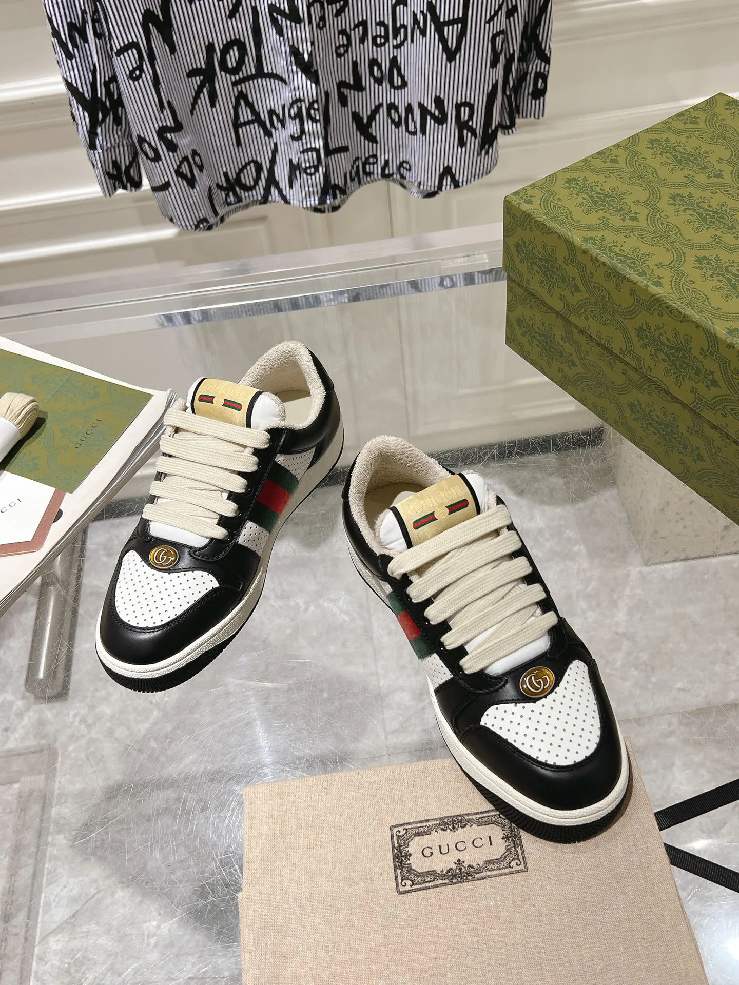 Кроссовки Женские Gucci 14355