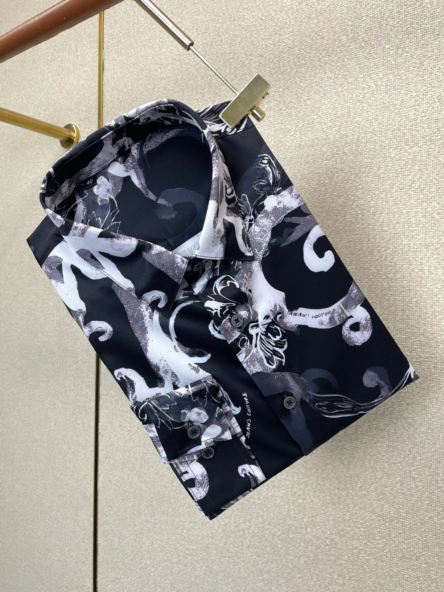 Рубашки Мужские Versace 18795848