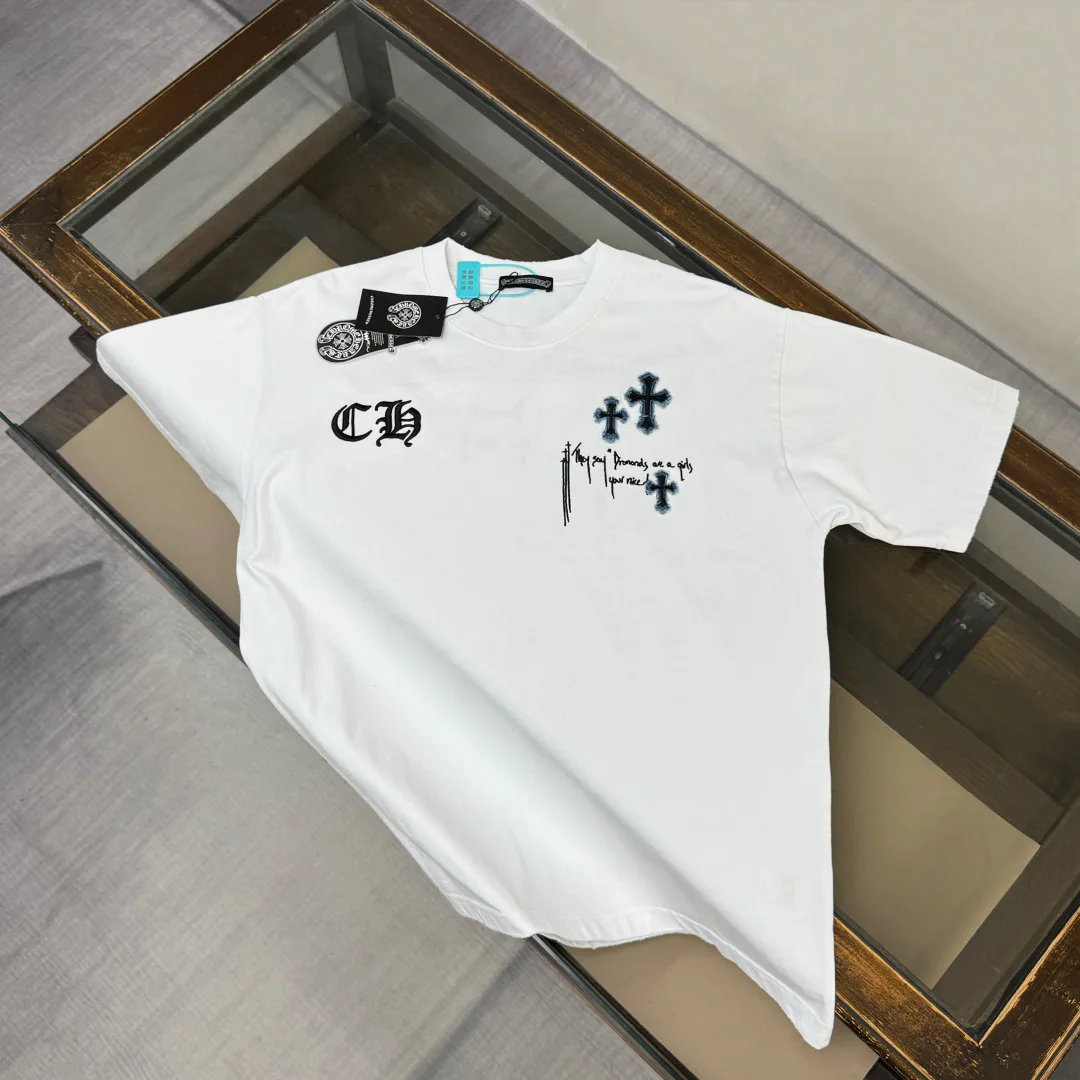 Футболки Женские Chrome Hearts 10438921