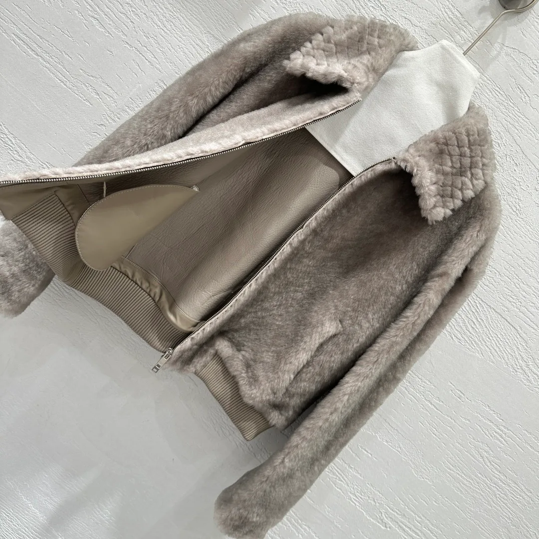 Кожаные Куртки И Дублёнки Женские Bottega Veneta 731537