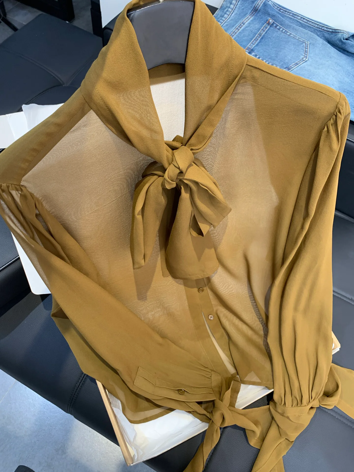 Рубашки Женские Saint Laurent 17998933