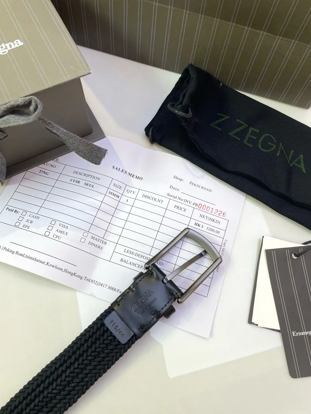 Ремни Zegna 11216320