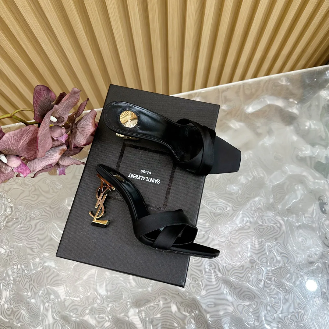 Босоножки Женские Saint Laurent 655604