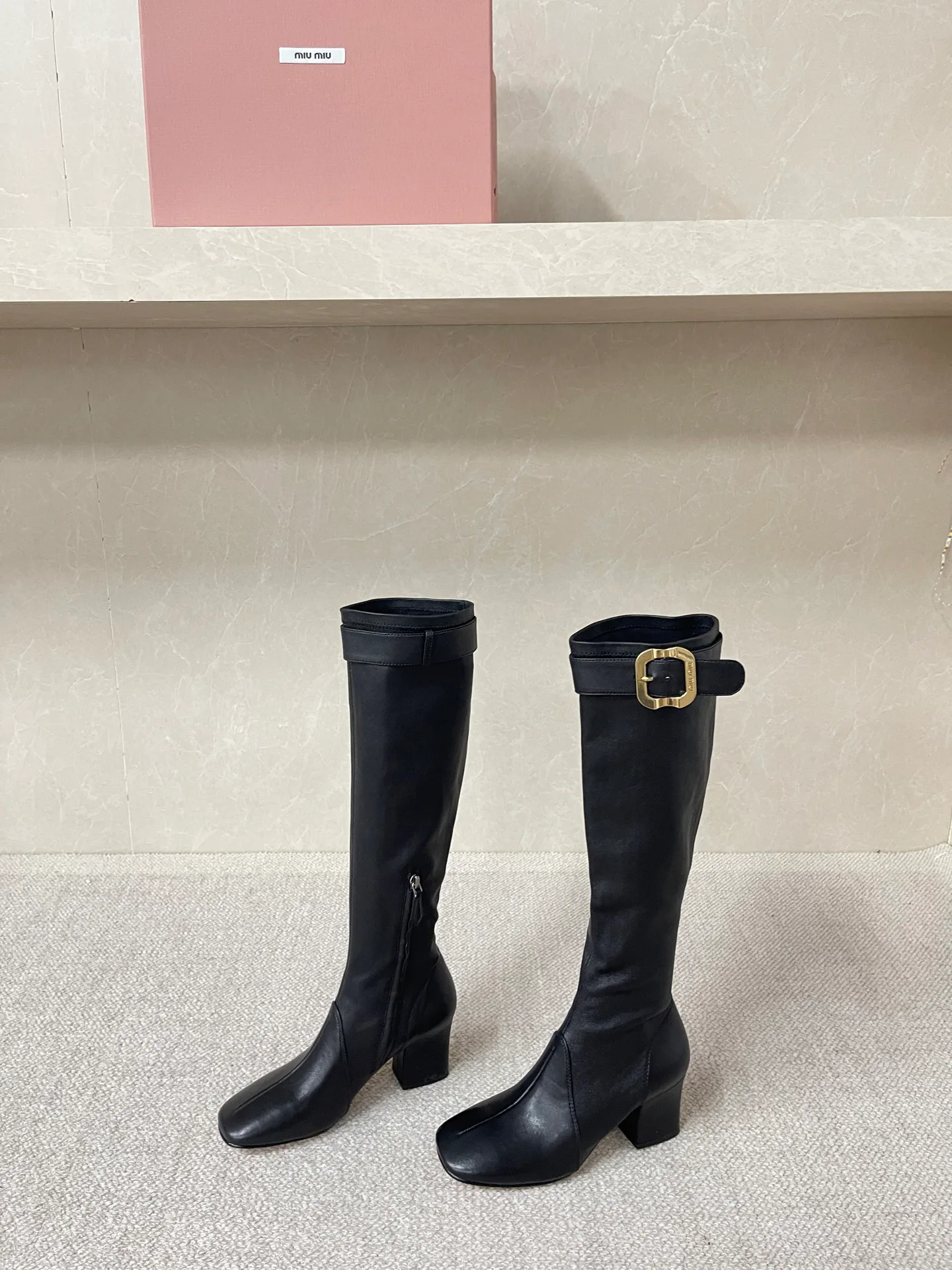 Сапоги Женские Miu Miu 615818