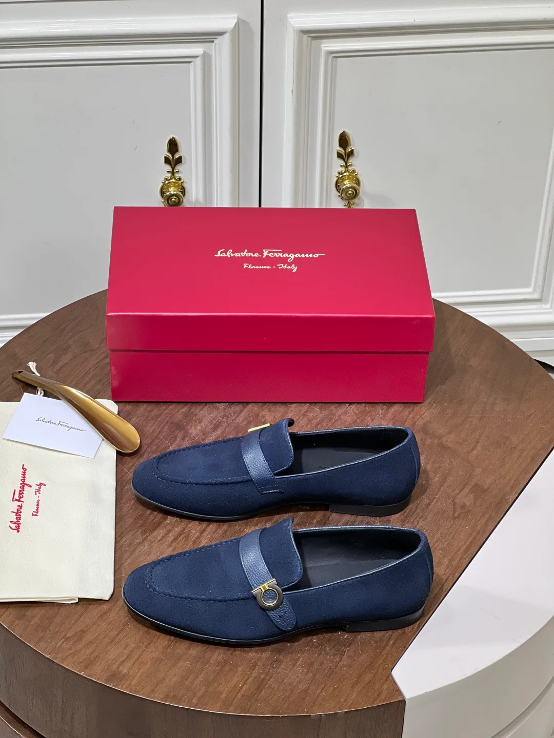 Лоферы И Туфли Мужские Salvatore Ferragamo 12589676