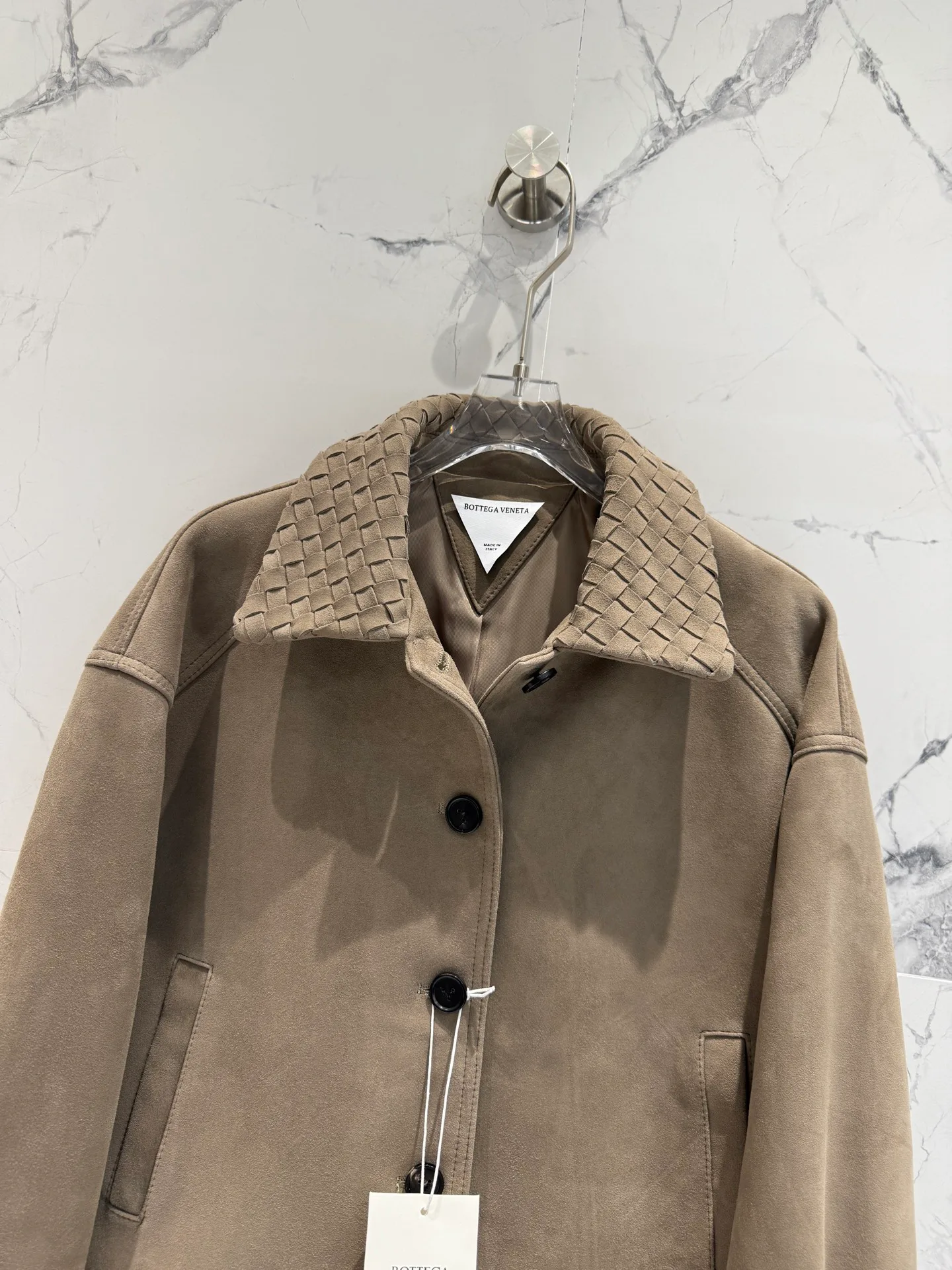 Кожаные Куртки И Дублёнки Женские Bottega Veneta 11428958