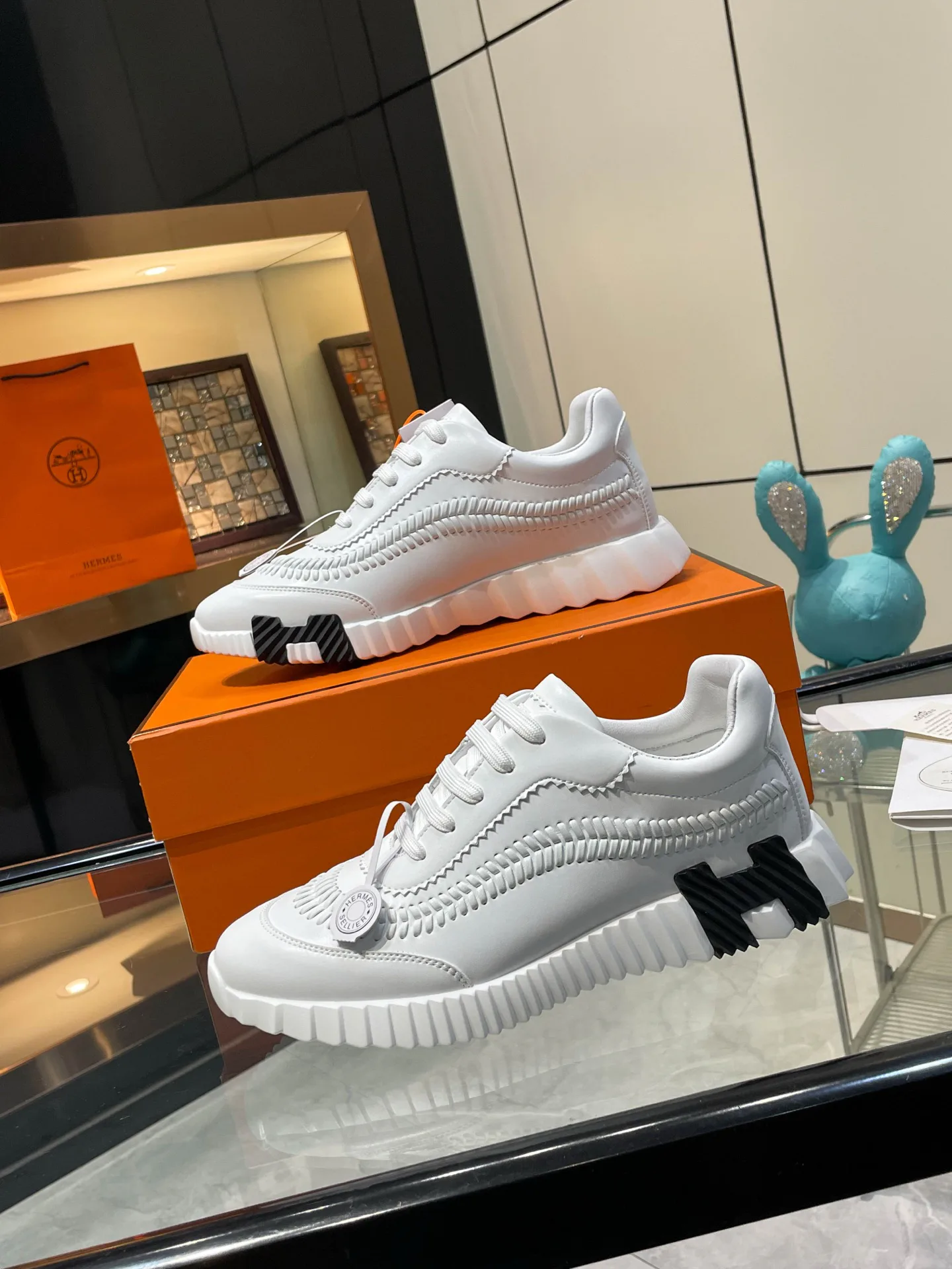 Кроссовки Женские Hermes 168967