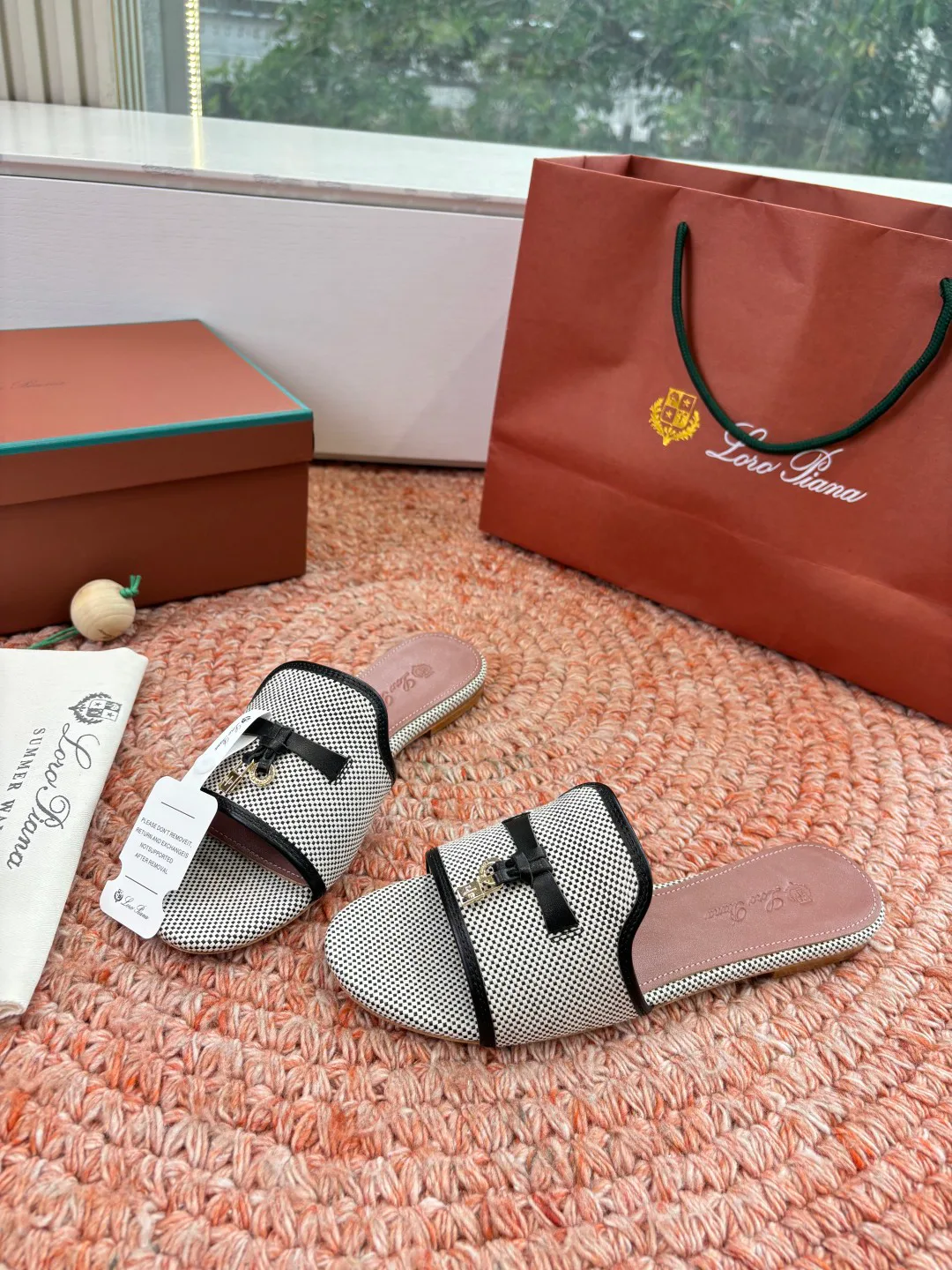 Шлепанцы Женские Loro Piana 11745828