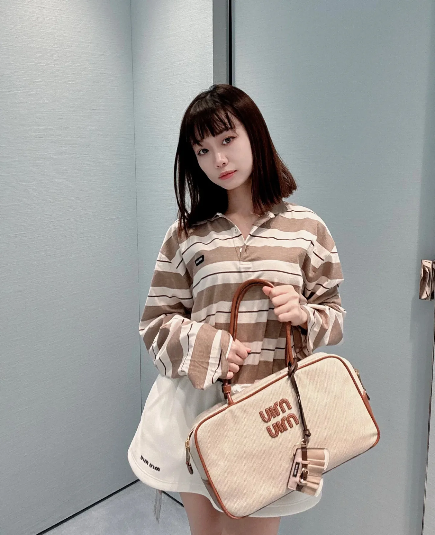 Лонгсливы Женские Miu Miu 33782