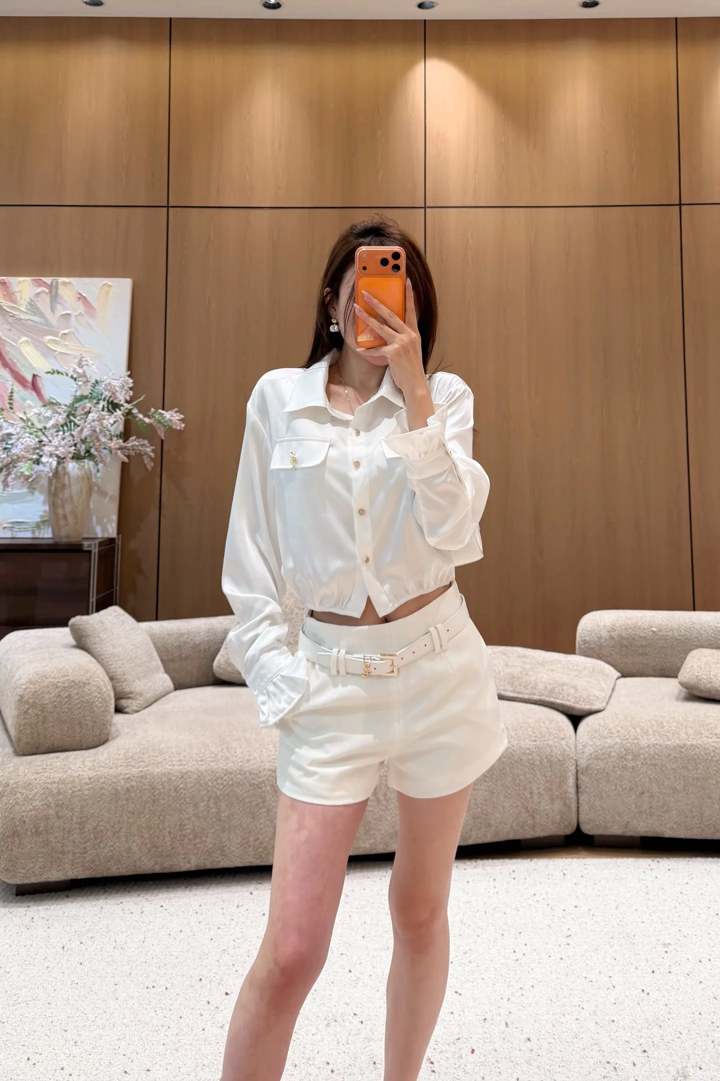 Рубашки Женские Saint Laurent 11884237
