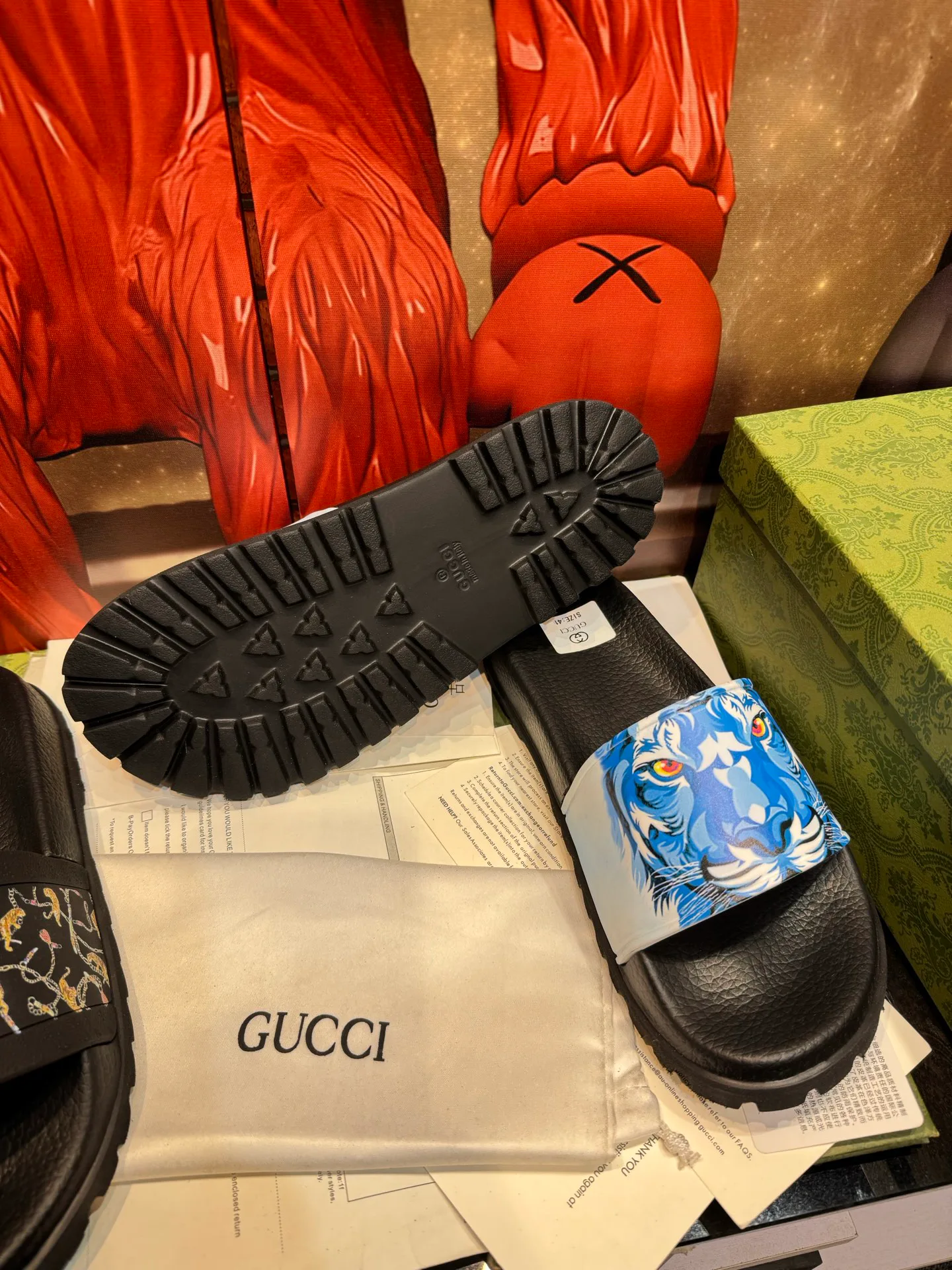 Шлепанцы Женские Gucci 10313893