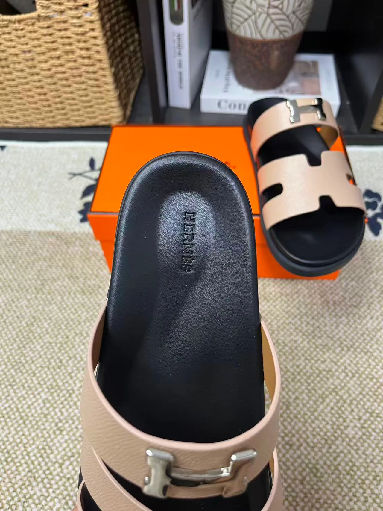 Шлепанцы Женские Hermes 991637