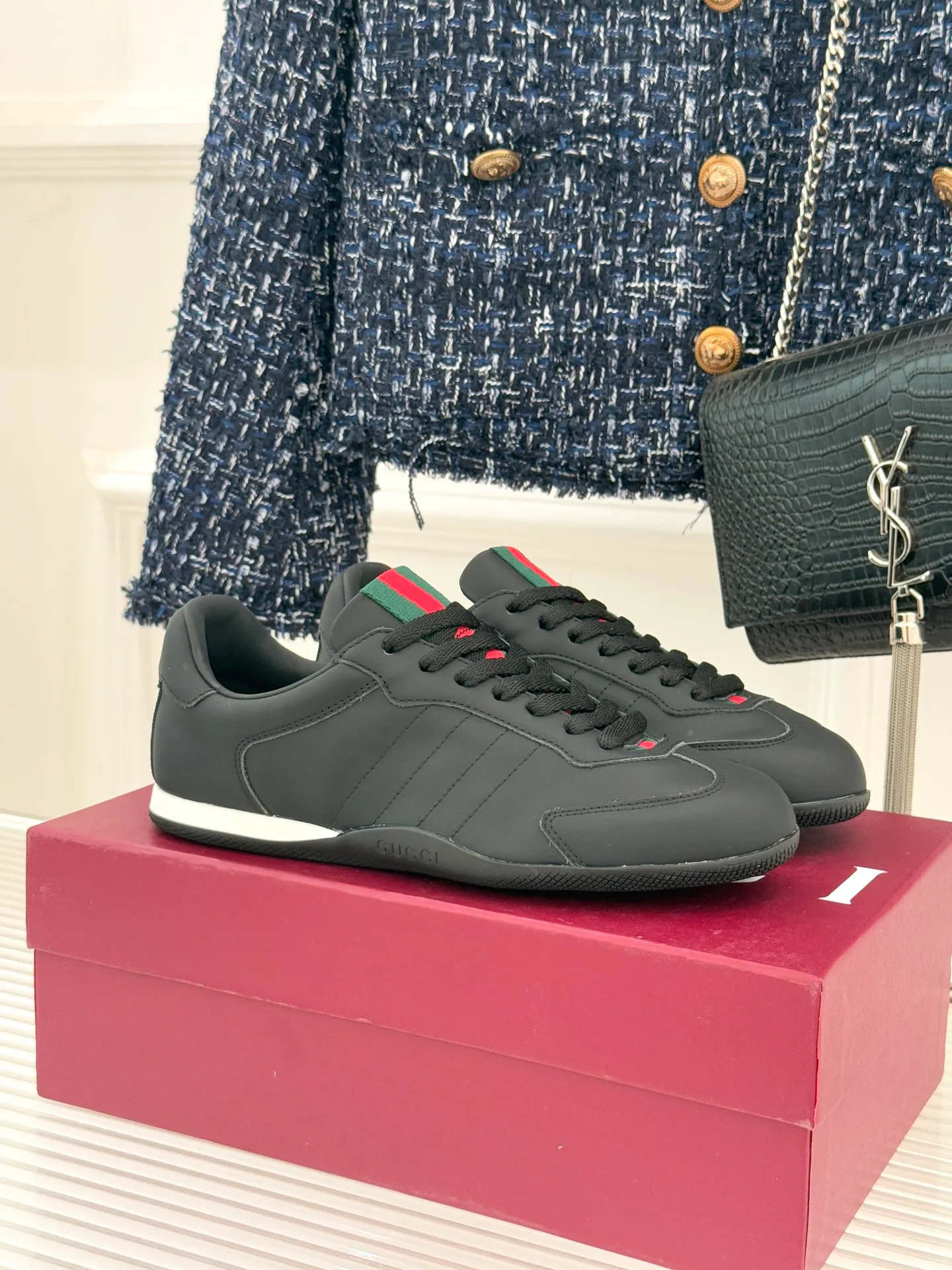 Кеды Мужские Gucci 190860