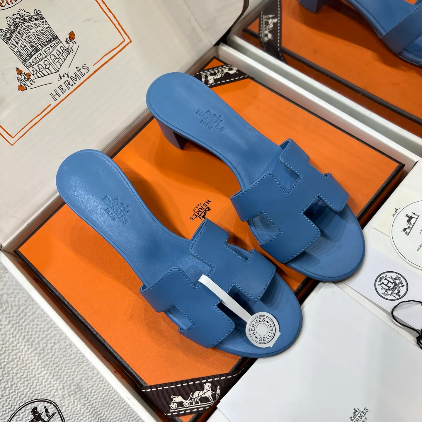 Шлепанцы Женские Hermes 5156738