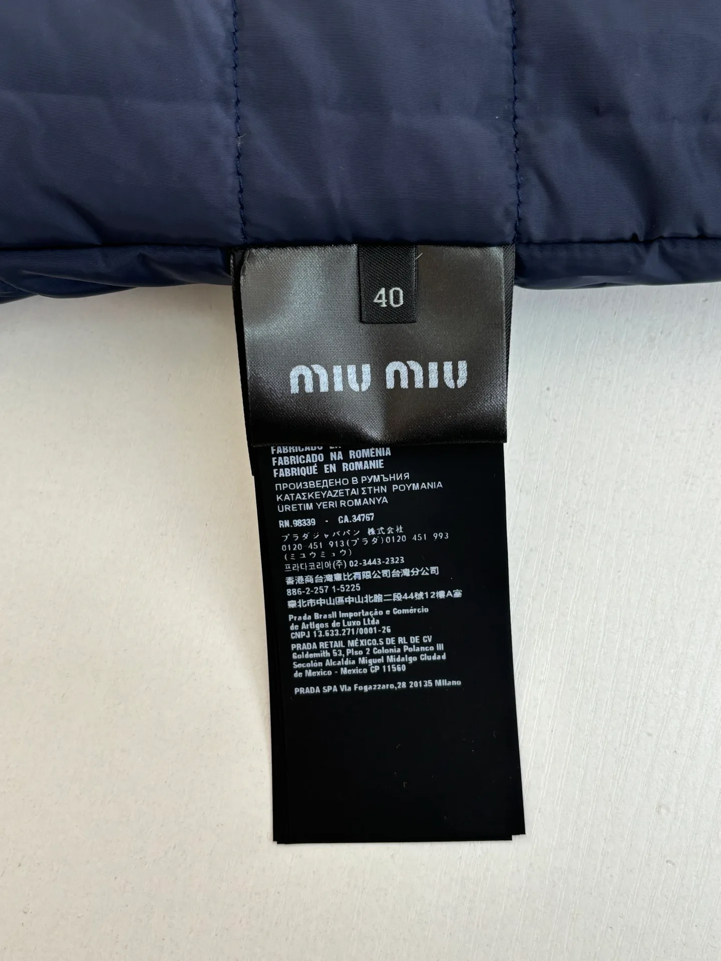 Жилеты Мужские Miu Miu 1273537