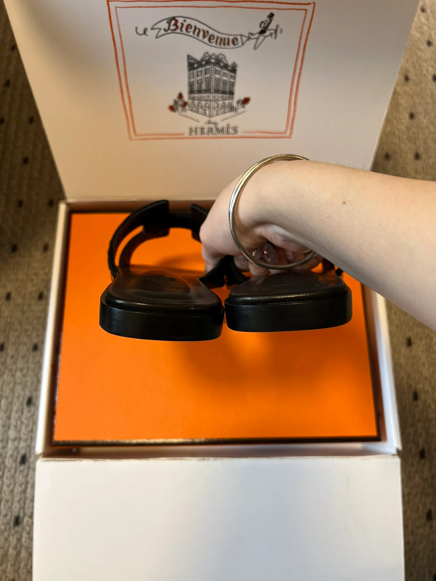 Шлепанцы Женские Hermes 10209534